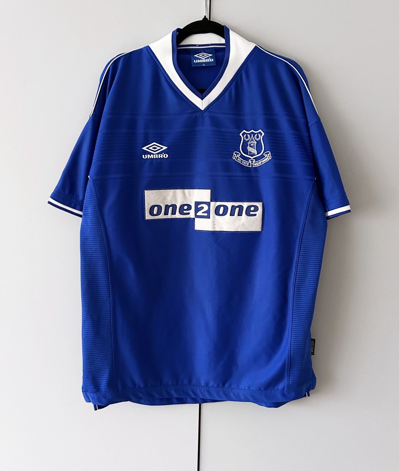 Umbro Everton jersey 1999 2000 umbro home Size US XL / EU 56 / 4 - 1 Thumbnail