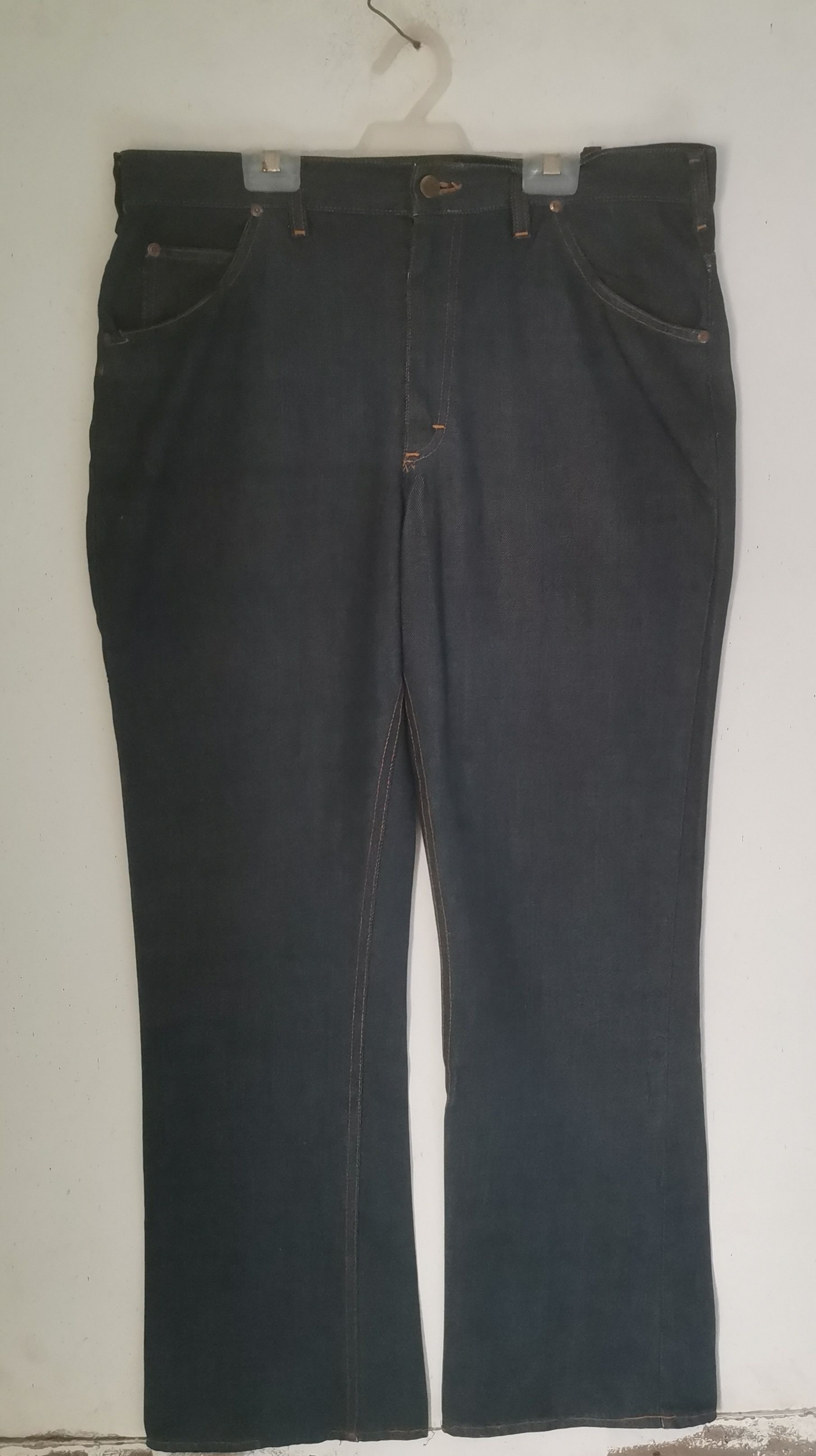 Lee × Vintage Rare vintage LEE denim made in USA 50 cotton 50 polyester Size US 35 - 1 Thumbnail