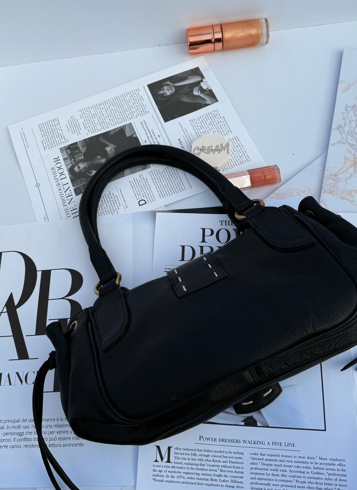 Baldinini Baldinini bag Leather Vintage Bag Size ONE SIZE - 9 Thumbnail