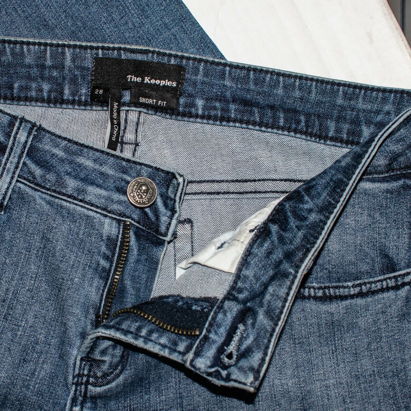 The Kooples The Kooples Women's Short Fit Skinny Denim Jeans Size 28 Size 28" / US 6 / IT 42 - 4 Thumbnail