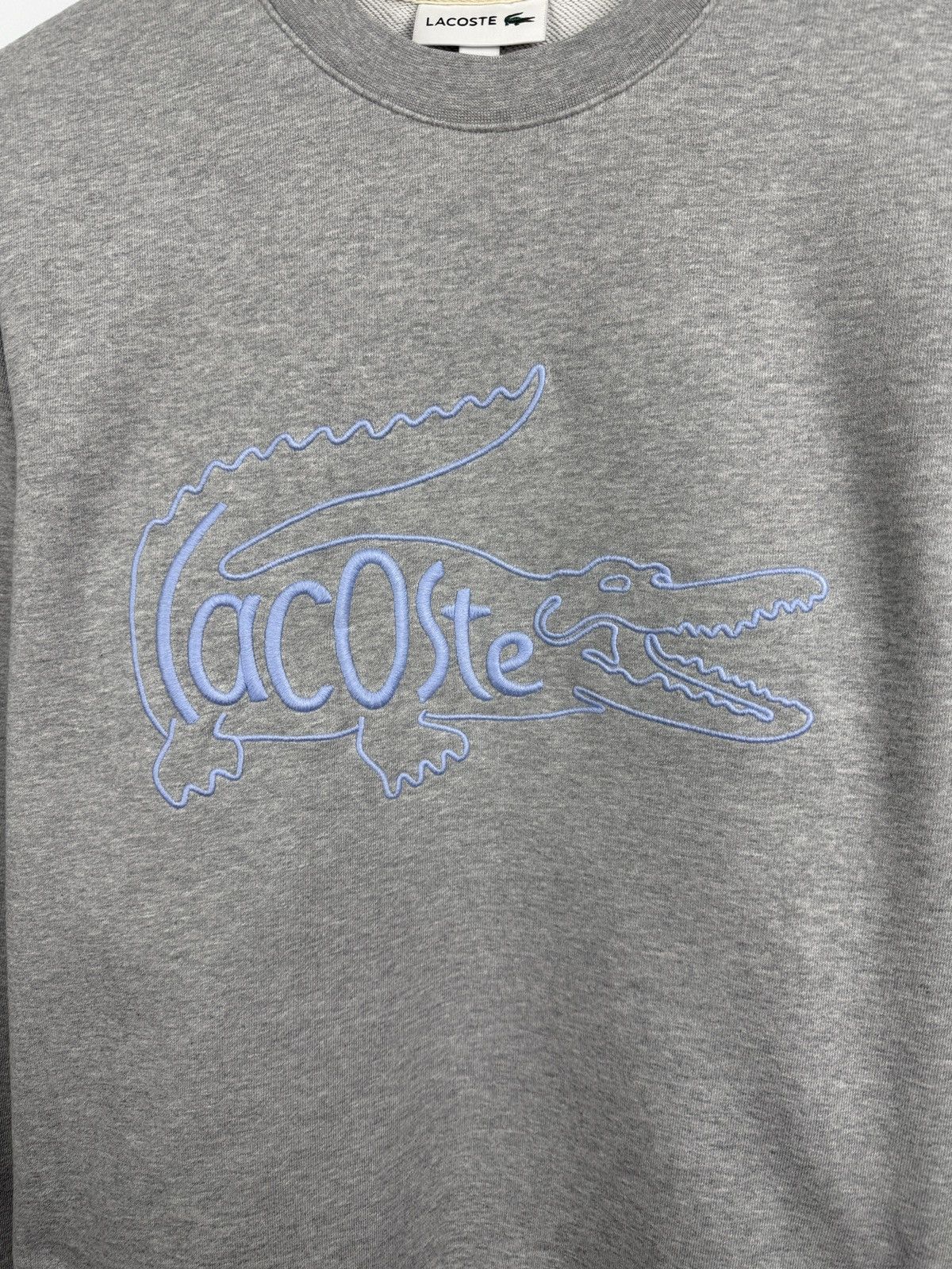 Lacoste 🇫🇷 Lacoste Embroidered Crocodile Sweatshirt College Style Y2K Size US M / EU 48-50 / 2 - 10 Thumbnail