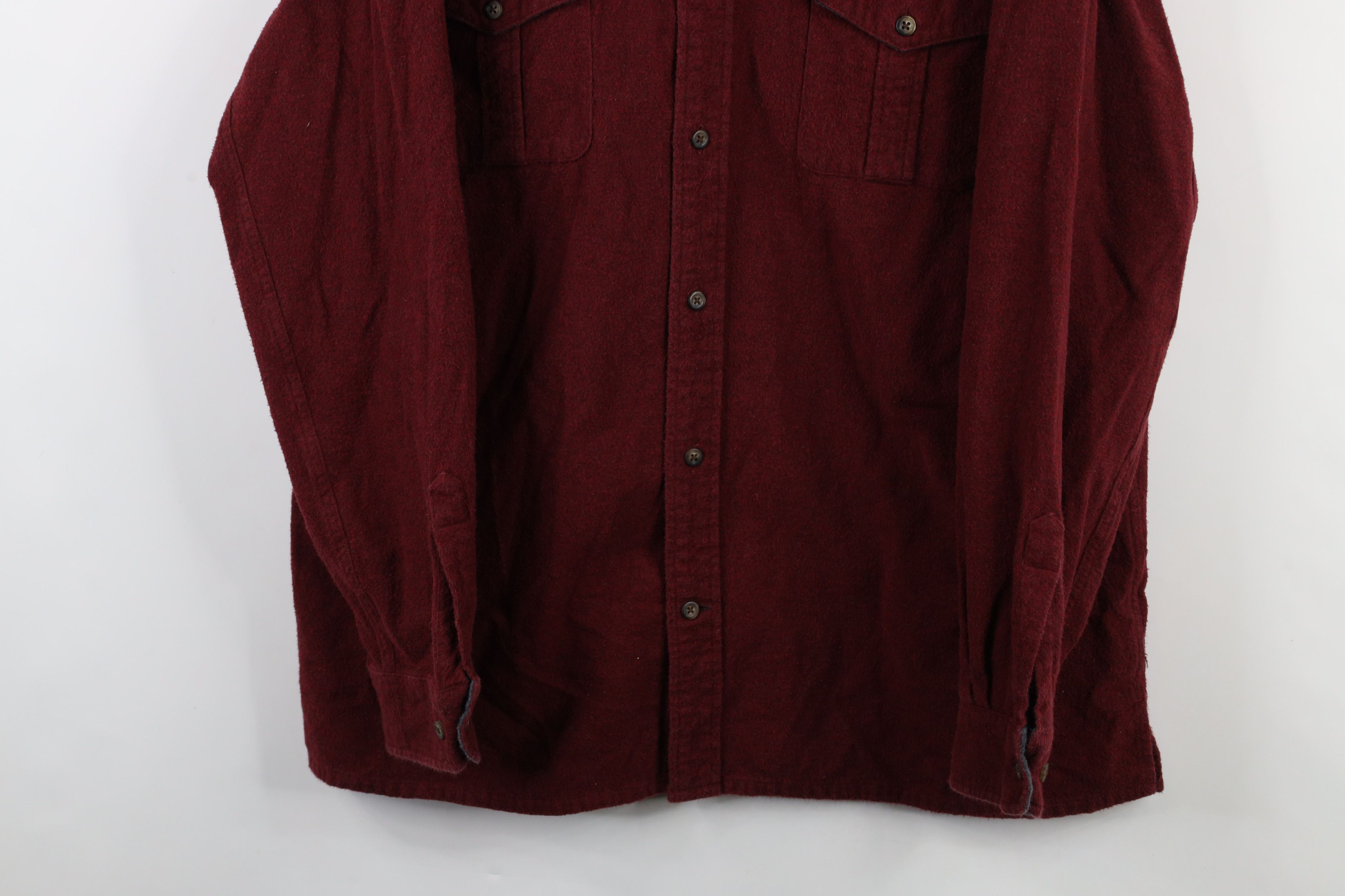 Vintage Vintage 90s Streetwear Chamois Cloth Collared Button Shirt Size US XL / EU 56 / 4 - 3 Thumbnail