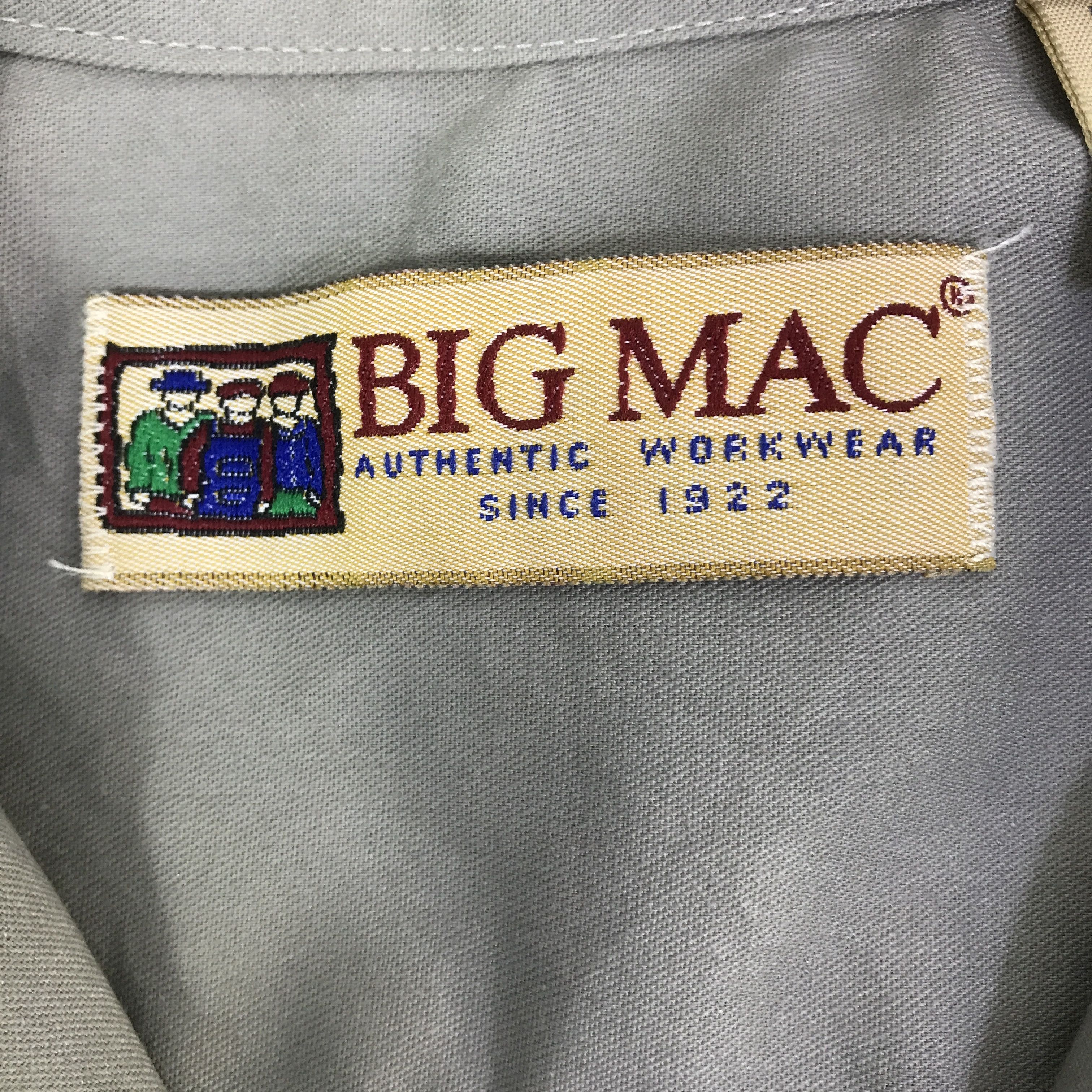 Big Mac VINTAGE BIG MAC BUTTON UP SHIRT K93B45 Size US XL / EU 56 / 4 - 7 Thumbnail