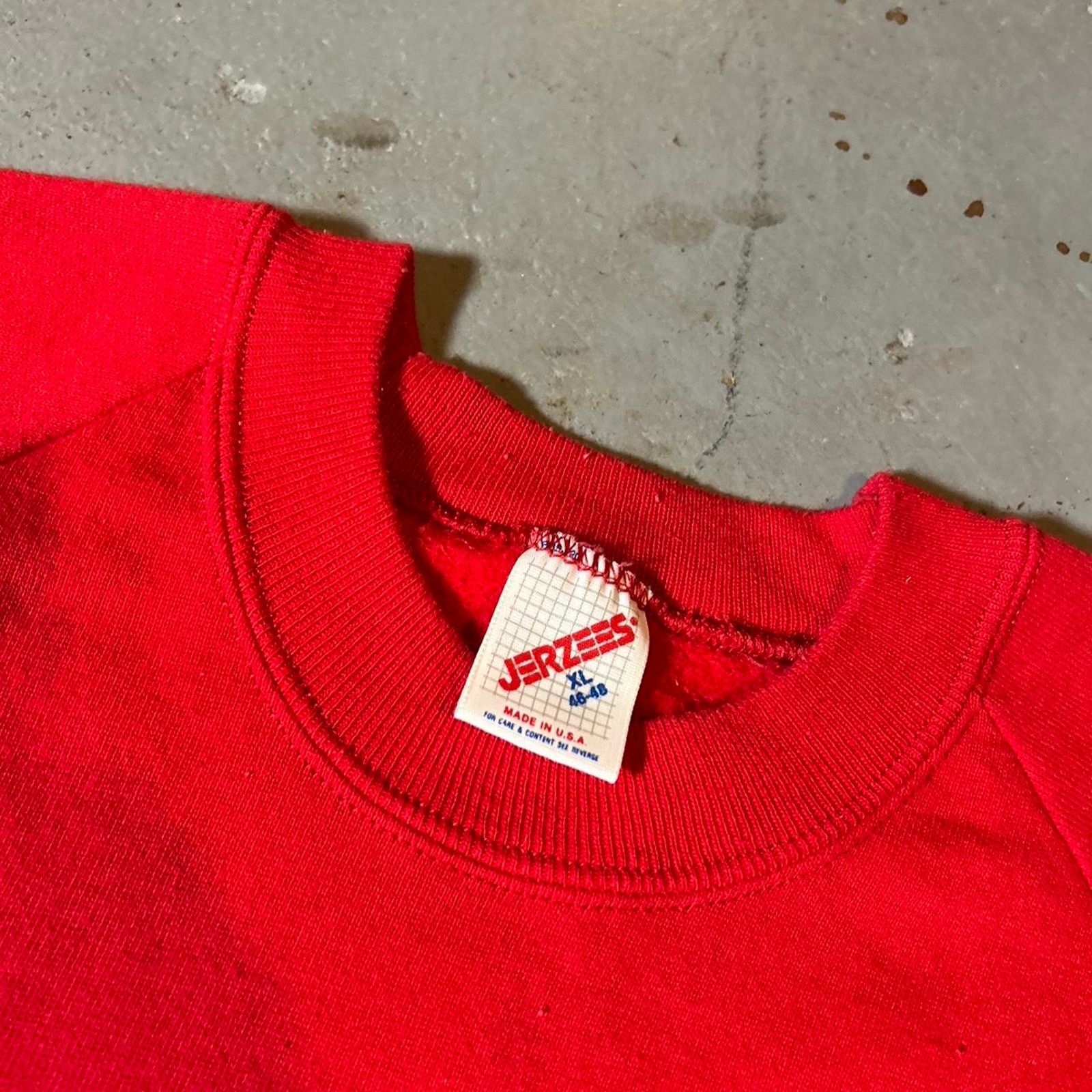 Jerzees 90s red hershey chocolate crack Size US XL / EU 56 / 4 - 2 Thumbnail