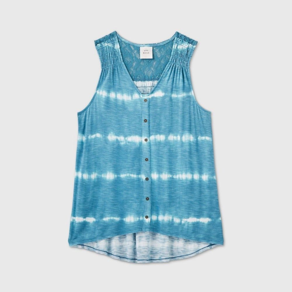 Other Women's Sleeveless Tie-Dye Button-Front Blouse Size XS / US 0-2 / IT 36-38 - 1 Preview