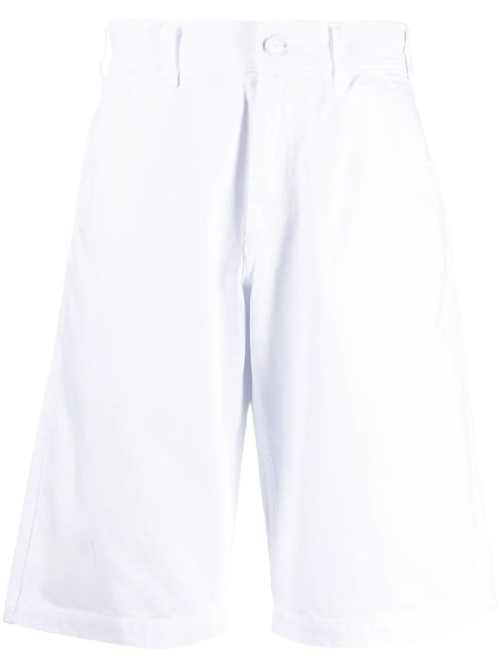Raf Simons o1y0325 Denim Short in White Size US 32 / EU 48 - 1 Thumbnail
