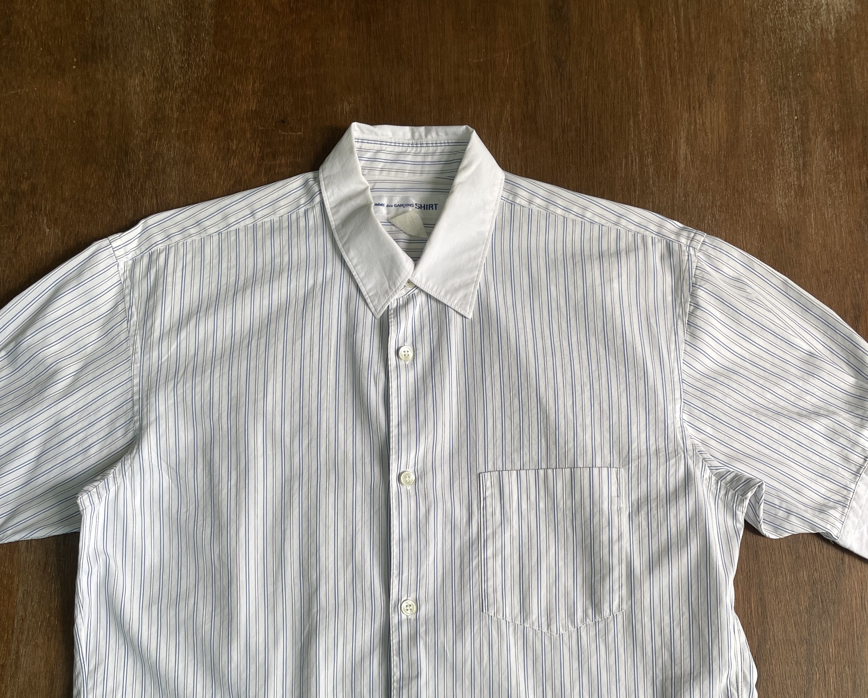 Comme des Garcons SHIRT CDG Shirt Stripped Shirt Size US S / EU 44-46 / 1 - 2 Thumbnail