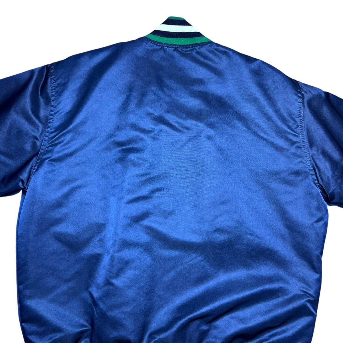 Starter Vintage 1980s NBA Denver Nuggets Starter Satin Bomber Jacket Size US M / EU 48-50 / 2 - 10 Thumbnail