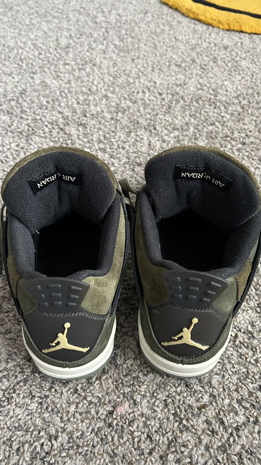 Jordan Brand air jordan 4 retro craft olive Size US 10.5 / EU 43-44 - 6 Thumbnail