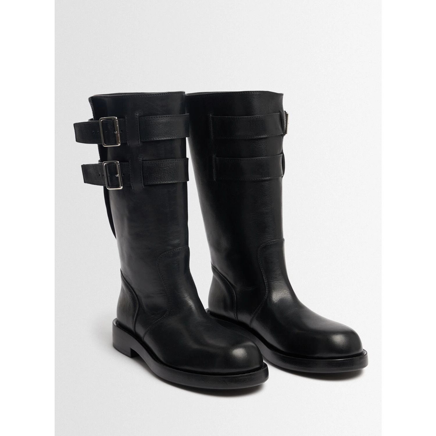 Ann Demeulemeester Ann Demeulemeester Osmo Black Leather Boots New & Authentic Size US 5 / IT 35 - 2 Thumbnail
