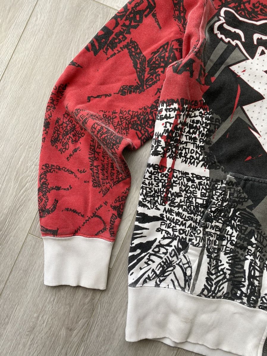 Ed Hardy × Japanese Brand × Vintage Crazy Y2K Fox Ed hardy