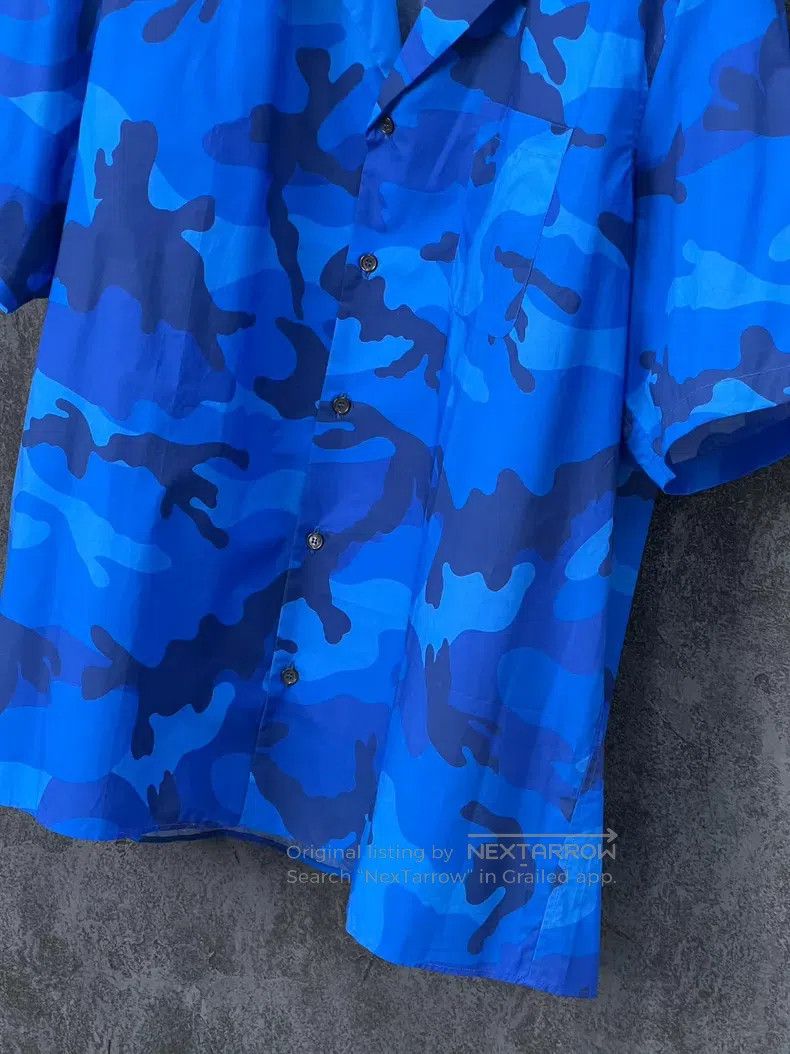 Valentino Valentino Camouflage cotton short-sleeved shirt Size US S / EU 44-46 / 1 - 4 Thumbnail