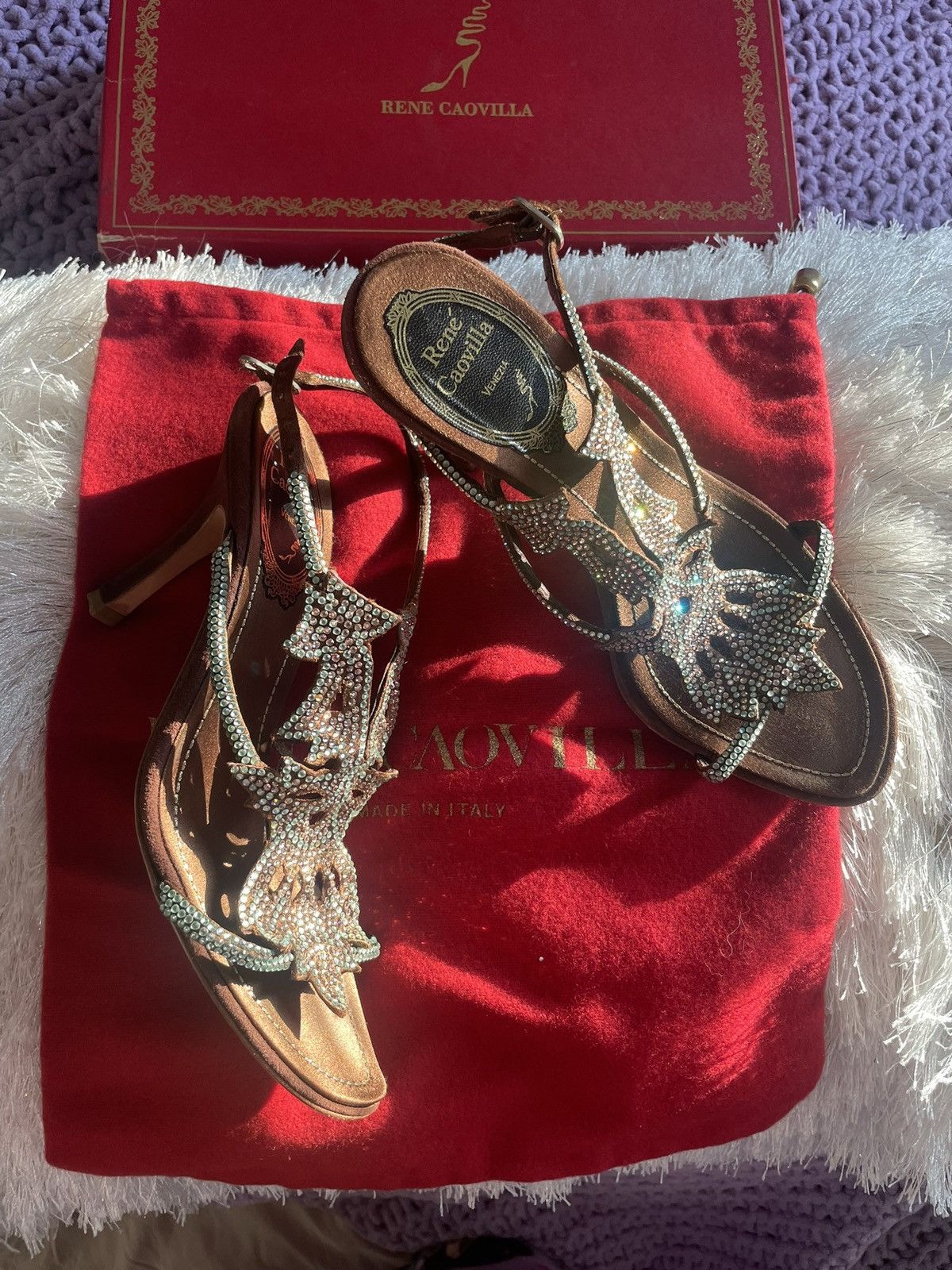 Rene Caovilla Rene Caovilla Heels Size US 4.5 / IT 34.5 - 6 Thumbnail