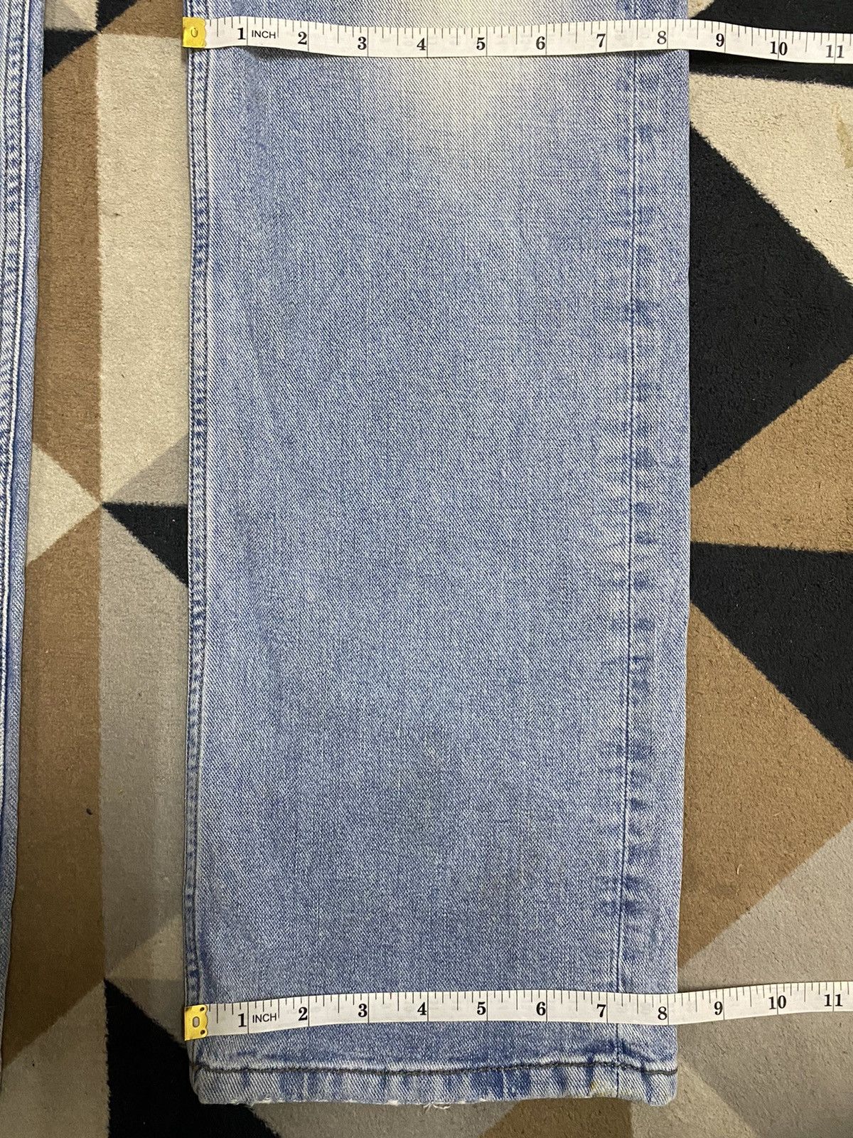 Diesel Vtg Diesel Larkee Faded Wash Butterfly Botton Loose Jeans Size US 34 / EU 50 - 23 Thumbnail