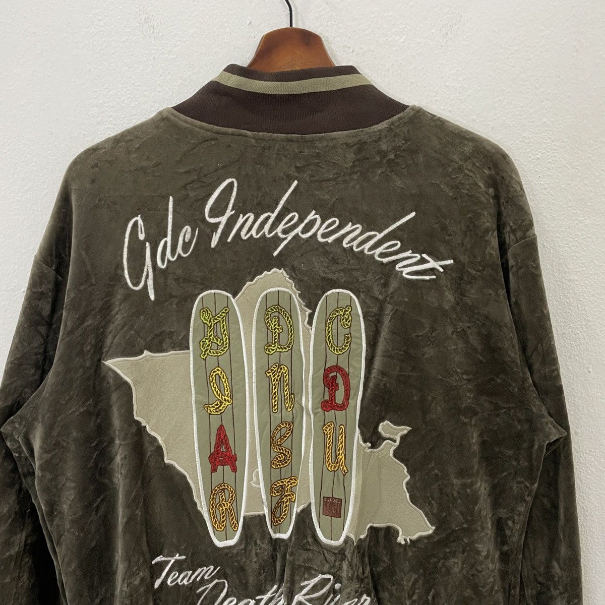 Other Vintage Gdg Independent Death Rivers Surf Jacket Size US M / EU 48-50 / 2 - 4 Thumbnail