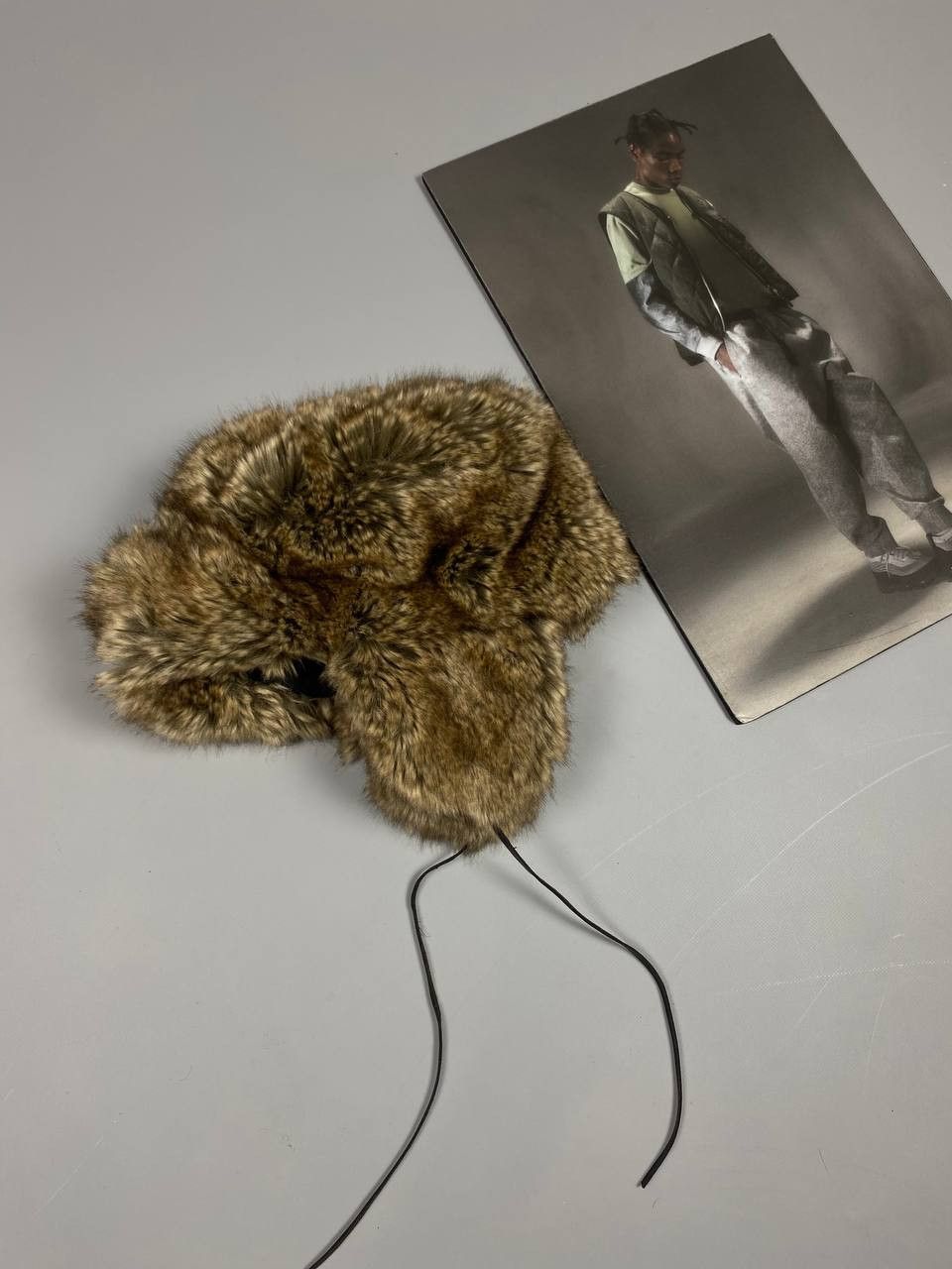 Undercover Hype Faux Fur Ushanka Vintage Fuzzy Warm Trapper Hat 🎩 Size ONE SIZE - 1 Thumbnail