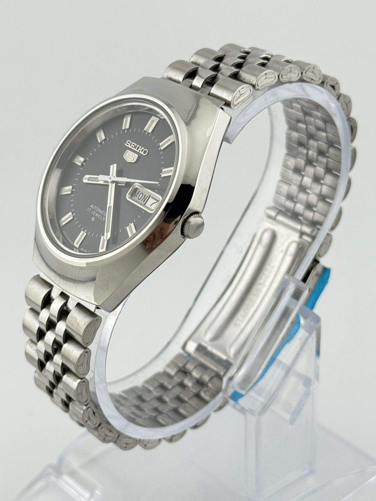 Seiko Vintage Seiko 5 Automatic 6309 Movement Black Dial Watch Size 36 - 4 Thumbnail