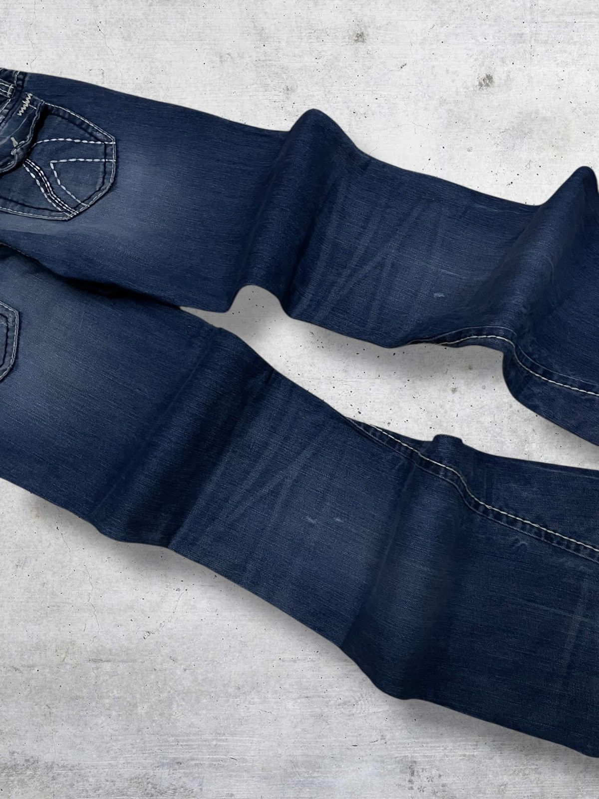 Japanese Brand VINTAGE BUCKAROO CRAFTED JAPAN DESIGNER 90S FLARED CUT DENIM Size US 30 / EU 46 - 13 Thumbnail