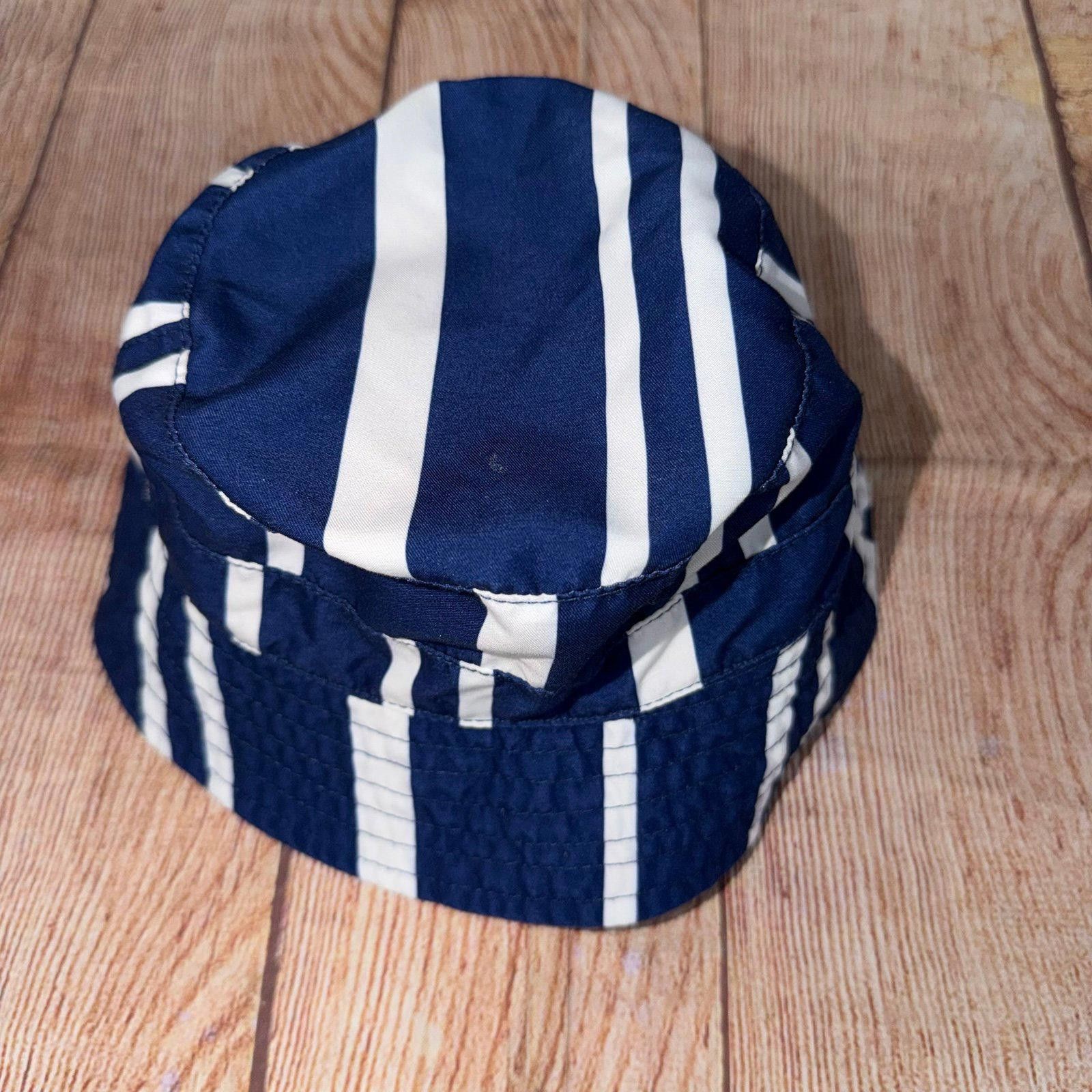 Other Carter's 0-9 Months Baby Striped Bucket Hat Size ONE SIZE - 1 Thumbnail