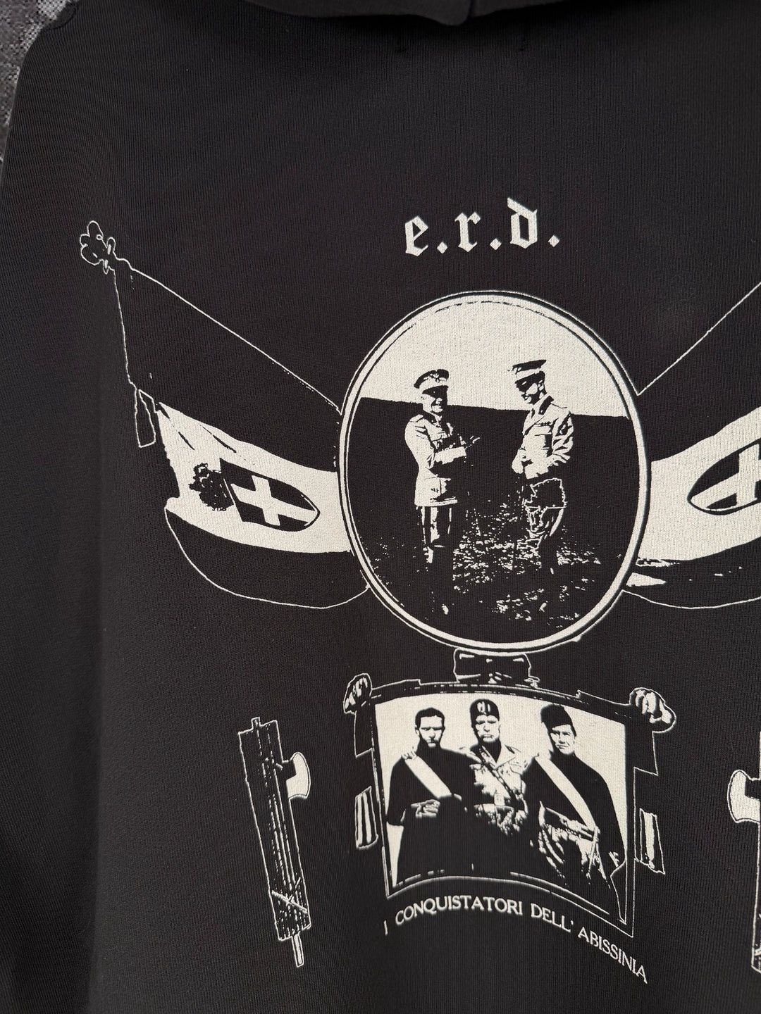 Enfants Riches Deprimes 🚭 ICONIC 🚭 2025 “ARCHITECTURA DI MUSSOLINI” HOODIE Size US L / EU 52-54 / 3 - 10 Thumbnail