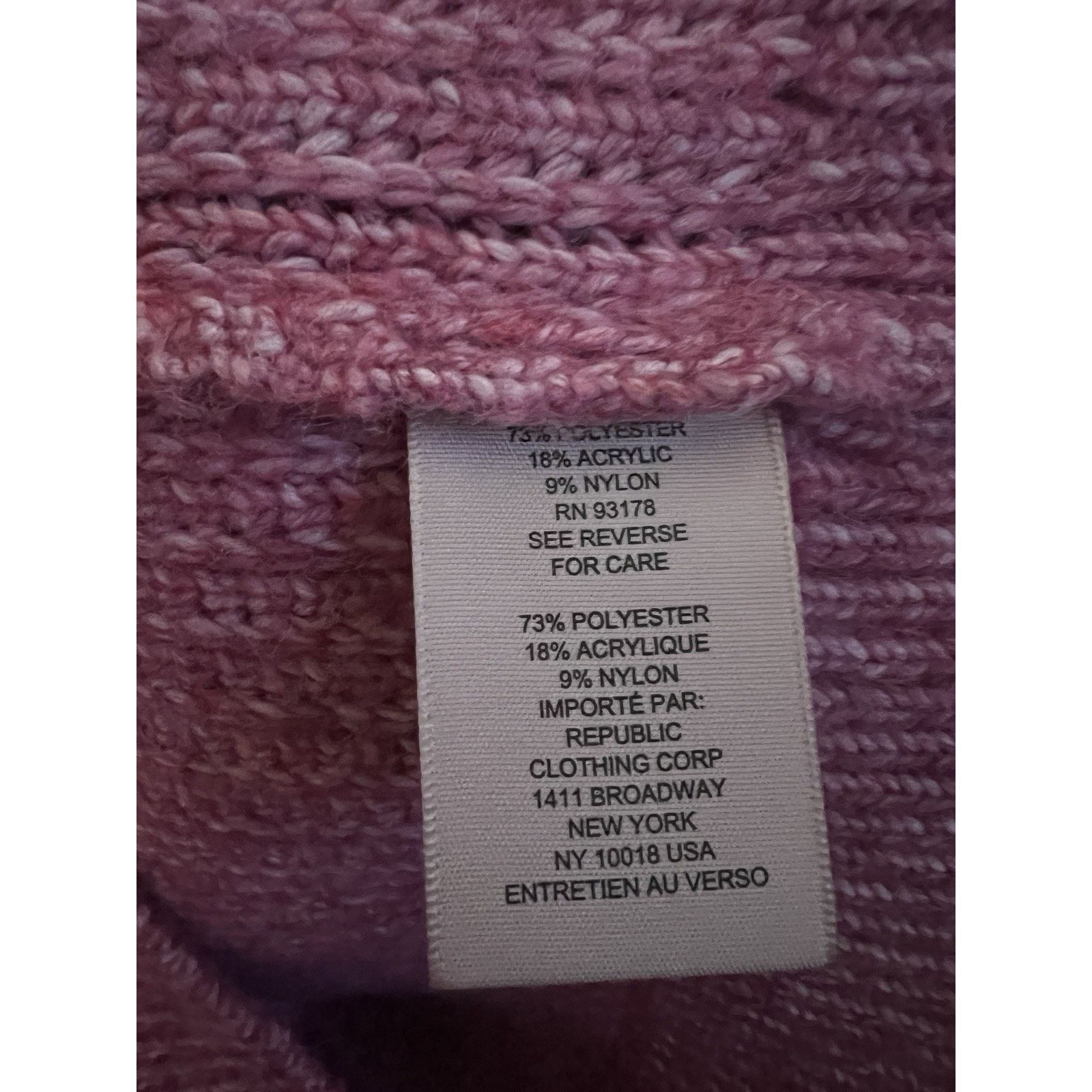 Other Philosophy Chunky Cable Knit Pink Pullover Sweater Medium Size M / US 6-8 / IT 42-44 - 6 Thumbnail