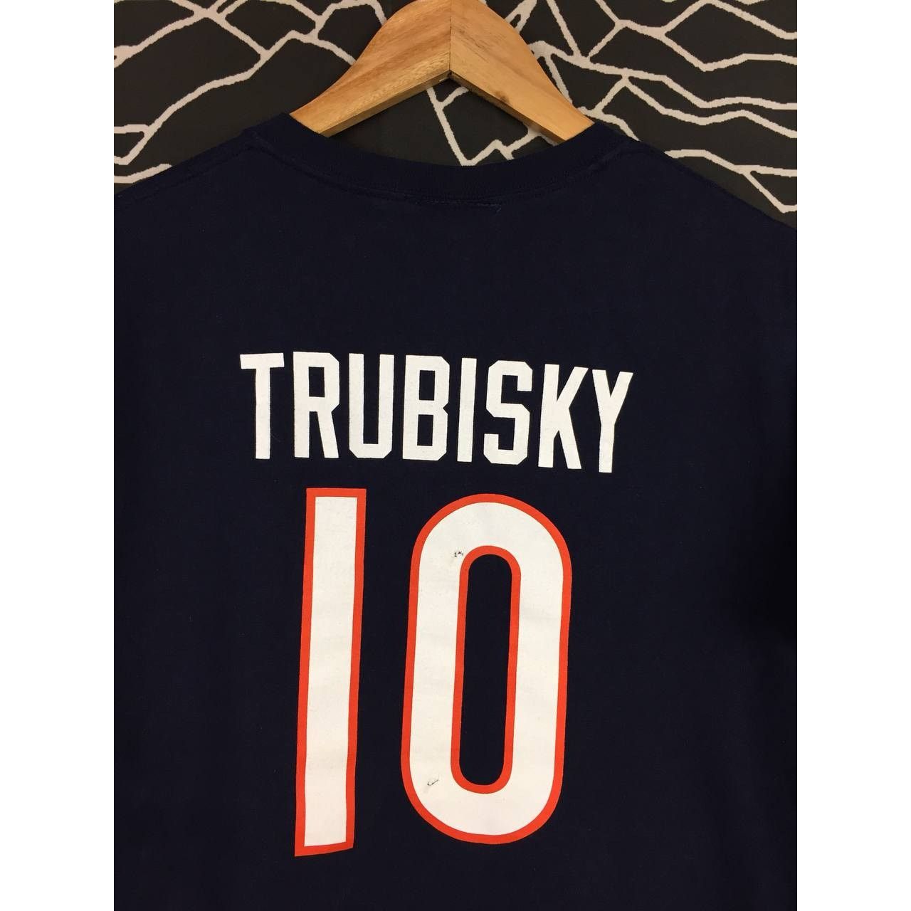 NFL × Sports Specialties × Vintage NFL Team Apparel Chicago Bears Mitchell Trubisky Tee Size US L / EU 52-54 / 3 - 5 Thumbnail
