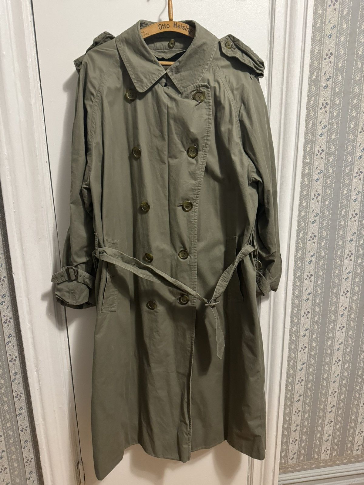 Burberry × Vintage Burberry Trench Coat Size US L / EU 52-54 / 3 - 3 Thumbnail