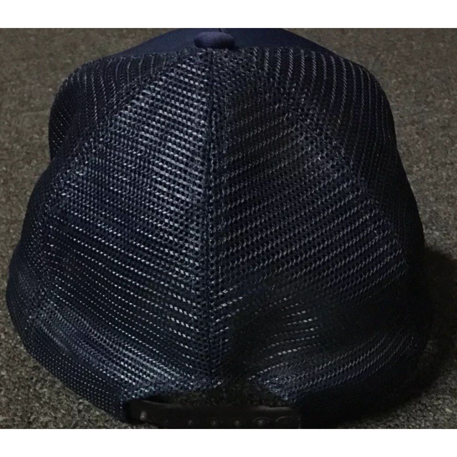 Vintage VINTAGE 80s Halley’s Comet Apache Junction Arizona Trucker Hat Blue Grunge Biker Harley? (Original says Motorcycle brand, but not necessary) Size ONE SIZE - 3 Thumbnail