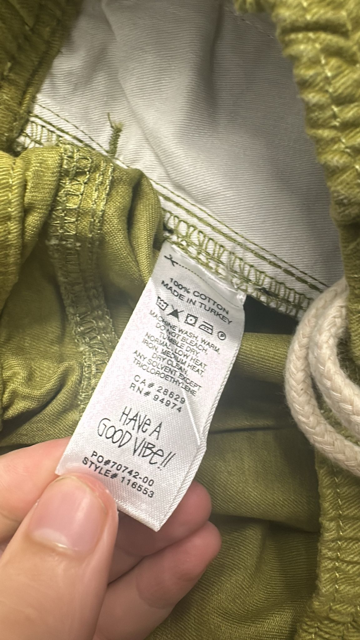 Stussy × Vintage Stüssy Brushed Beach Pant 'Bright Olive' Size Small Size US 30 / EU 46 - 7 Thumbnail