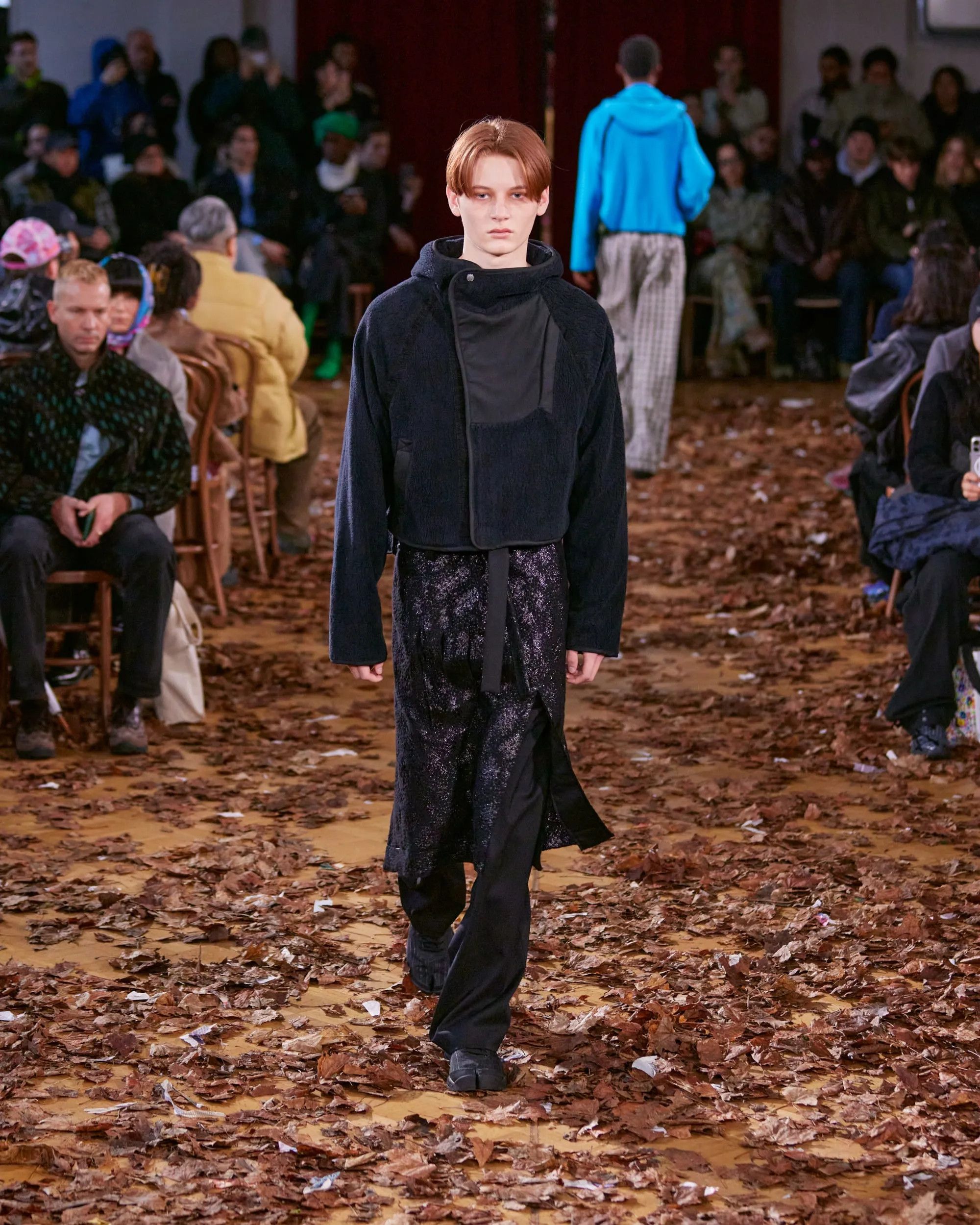 Kiko Kostadinov Irimias Skirt Glitter Black 46 | Grailed