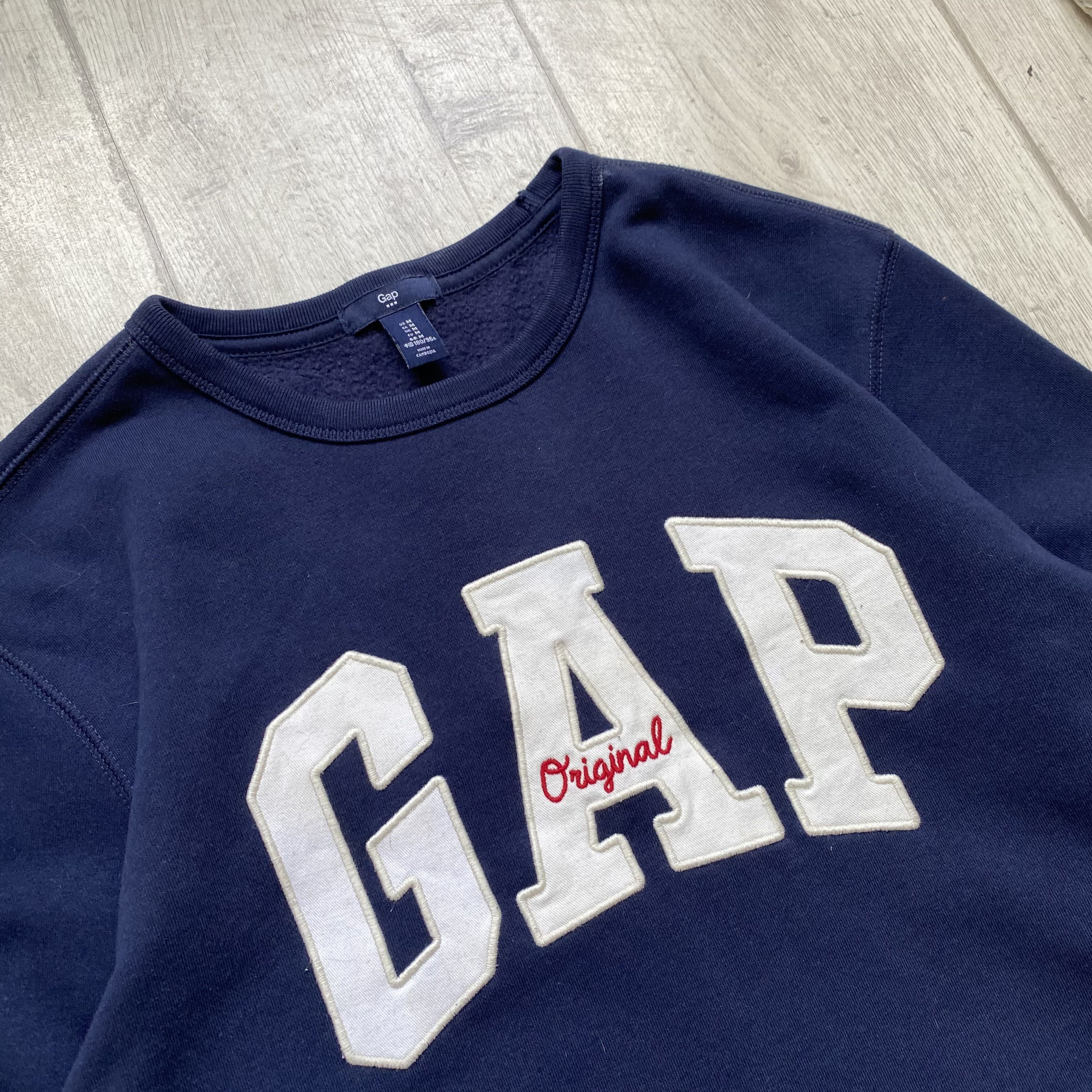Gap Essential GAP originals sweatshirt center logo Size US M / EU 48-50 / 2 - 7 Thumbnail