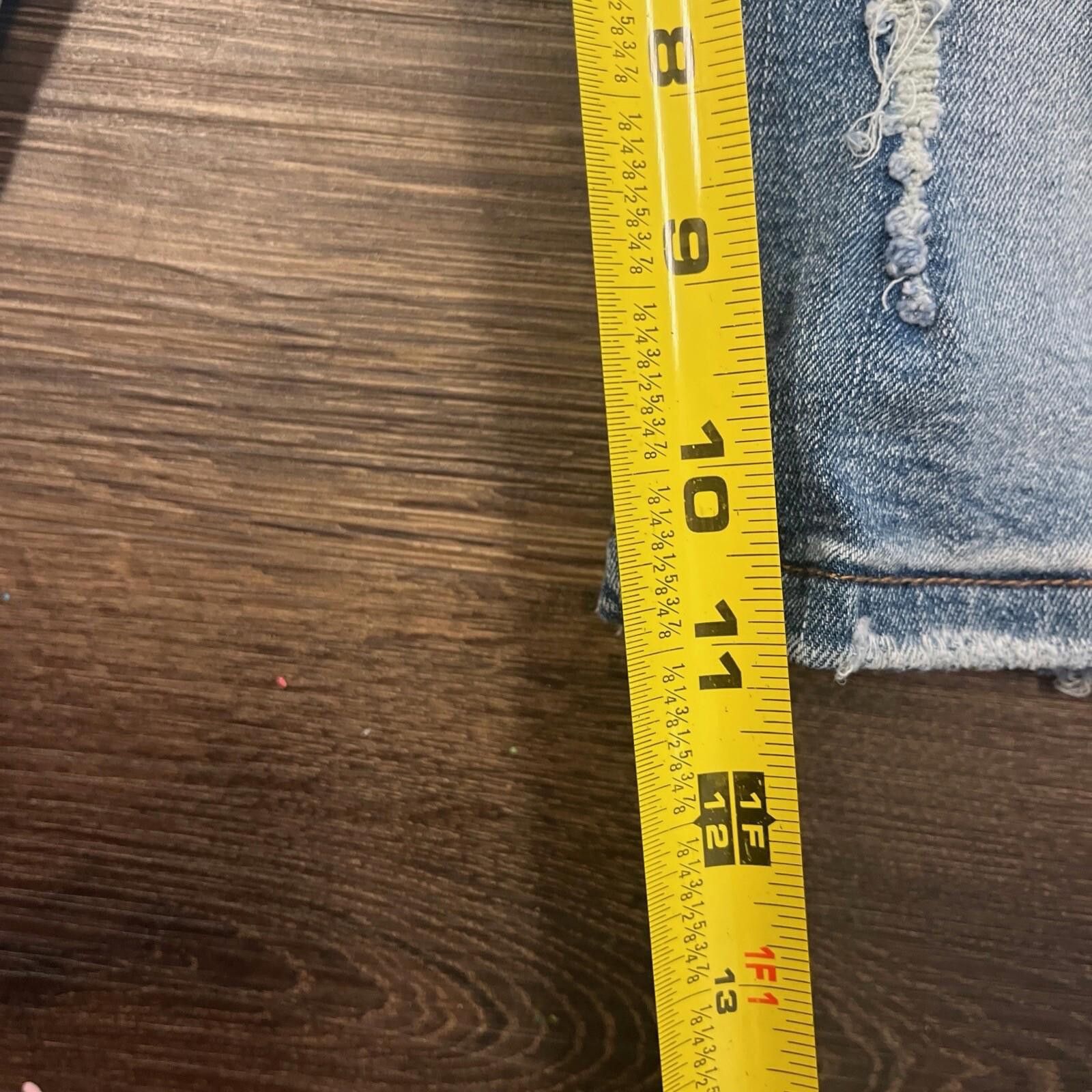 Other TR Premium Tailored Creation Denim Distress Cargo Shorts 42 Size US 42 / EU 58 - 12 Thumbnail