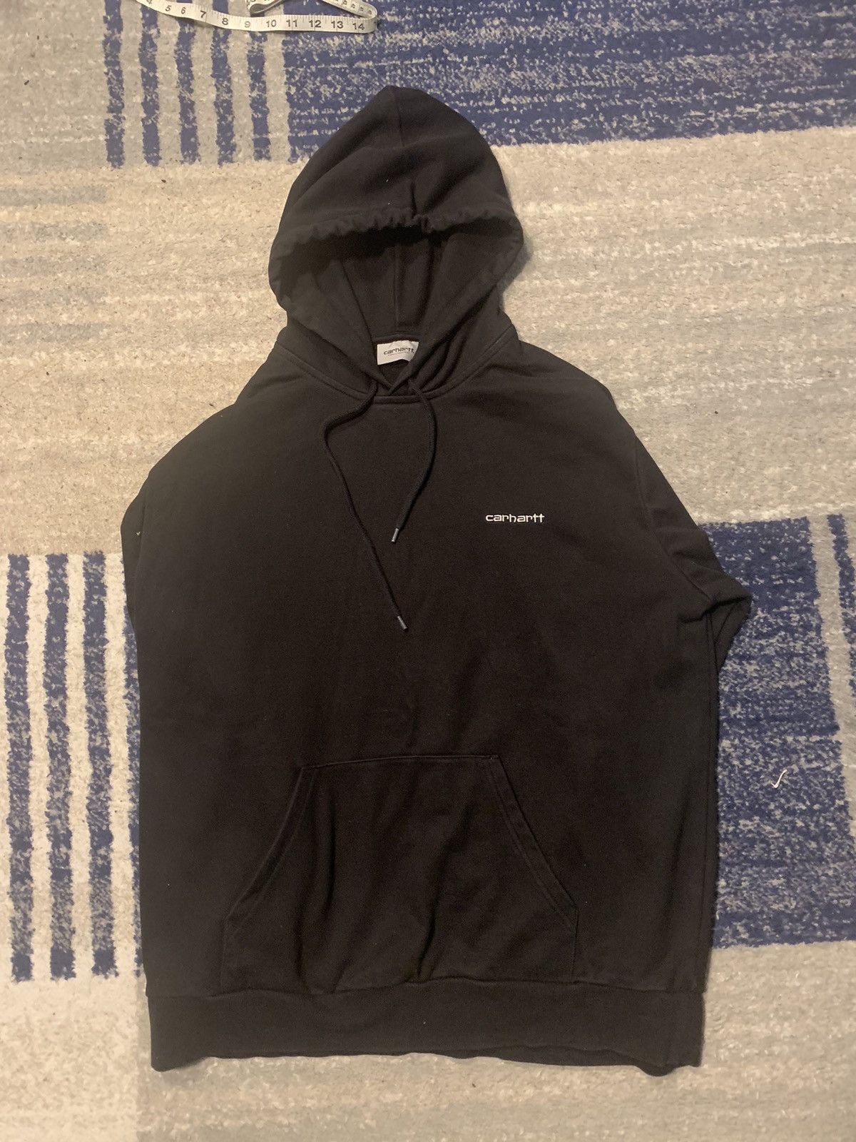Carhartt × Carhartt Wip Carhartt WIP Black Script Embroidery Hoodie Size US L / EU 52-54 / 3 - 1 Thumbnail