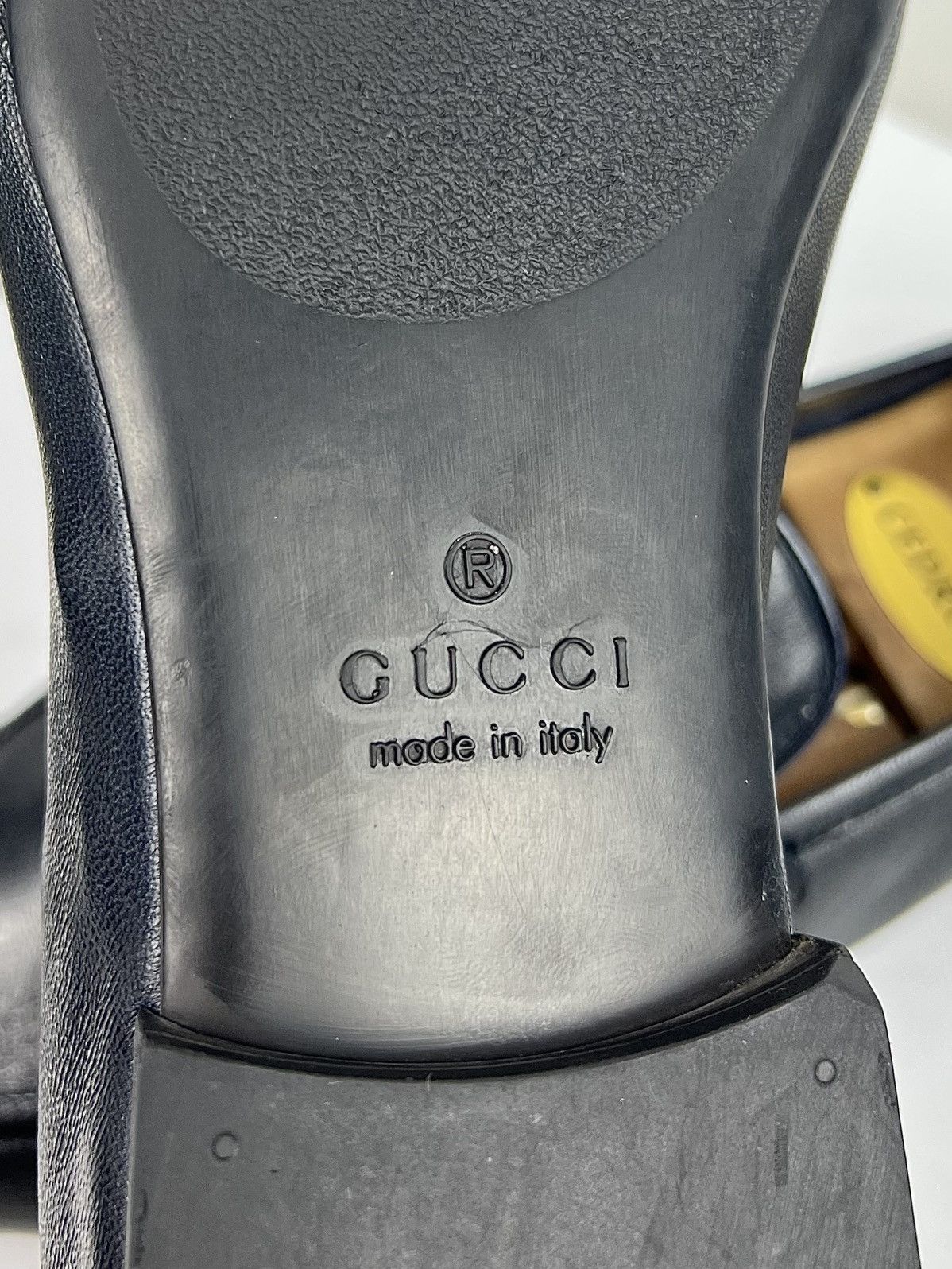 Gucci GUCCI Loafers Nappa Leather Soft Shoes GG Embossed Logo Mens Size US 7.5 / EU 40-41 - 15 Thumbnail