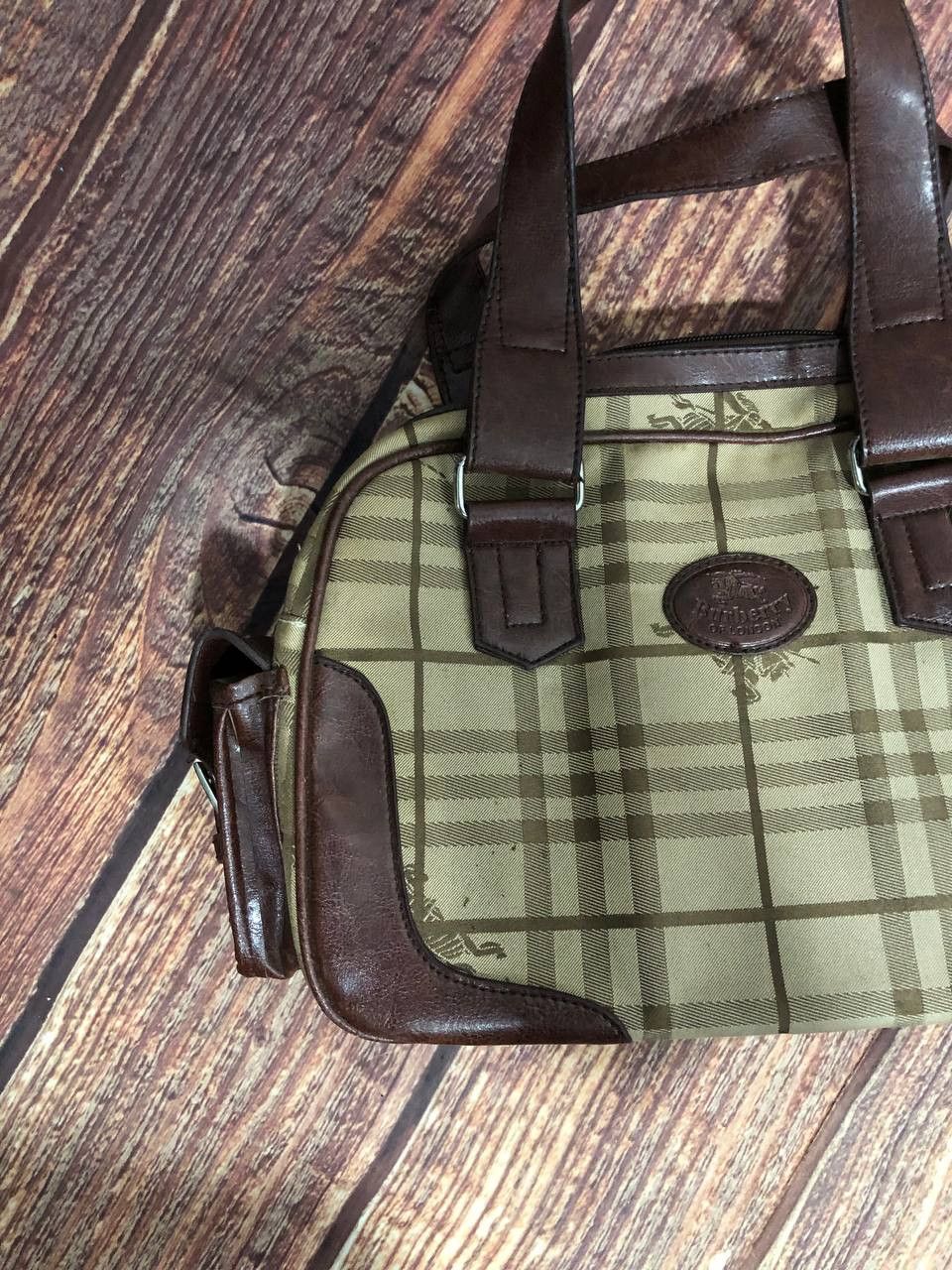 Burberry × Vintage Vintage Burberry Nova Check Bag Size ONE SIZE - 19 Thumbnail