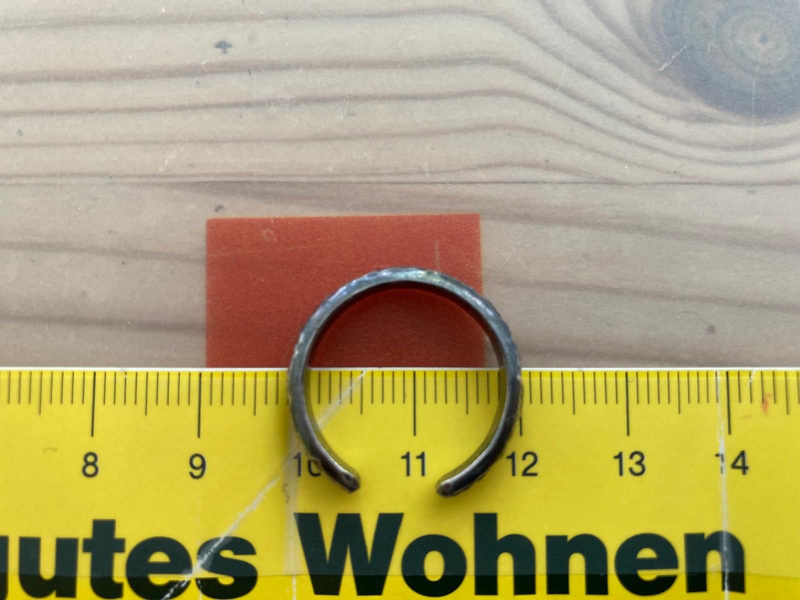 Chin Teo Chin Teo Pattern 925 Silver Ring 8 56 adjustable Size ONE SIZE - 5 Thumbnail