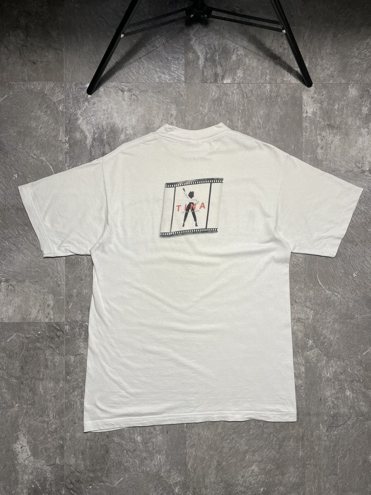 Band Tees Vintage Tina Turner 1999 Twenty Four Seven Tour T-Shirt Size US L / EU 52-54 / 3 - 7 Thumbnail