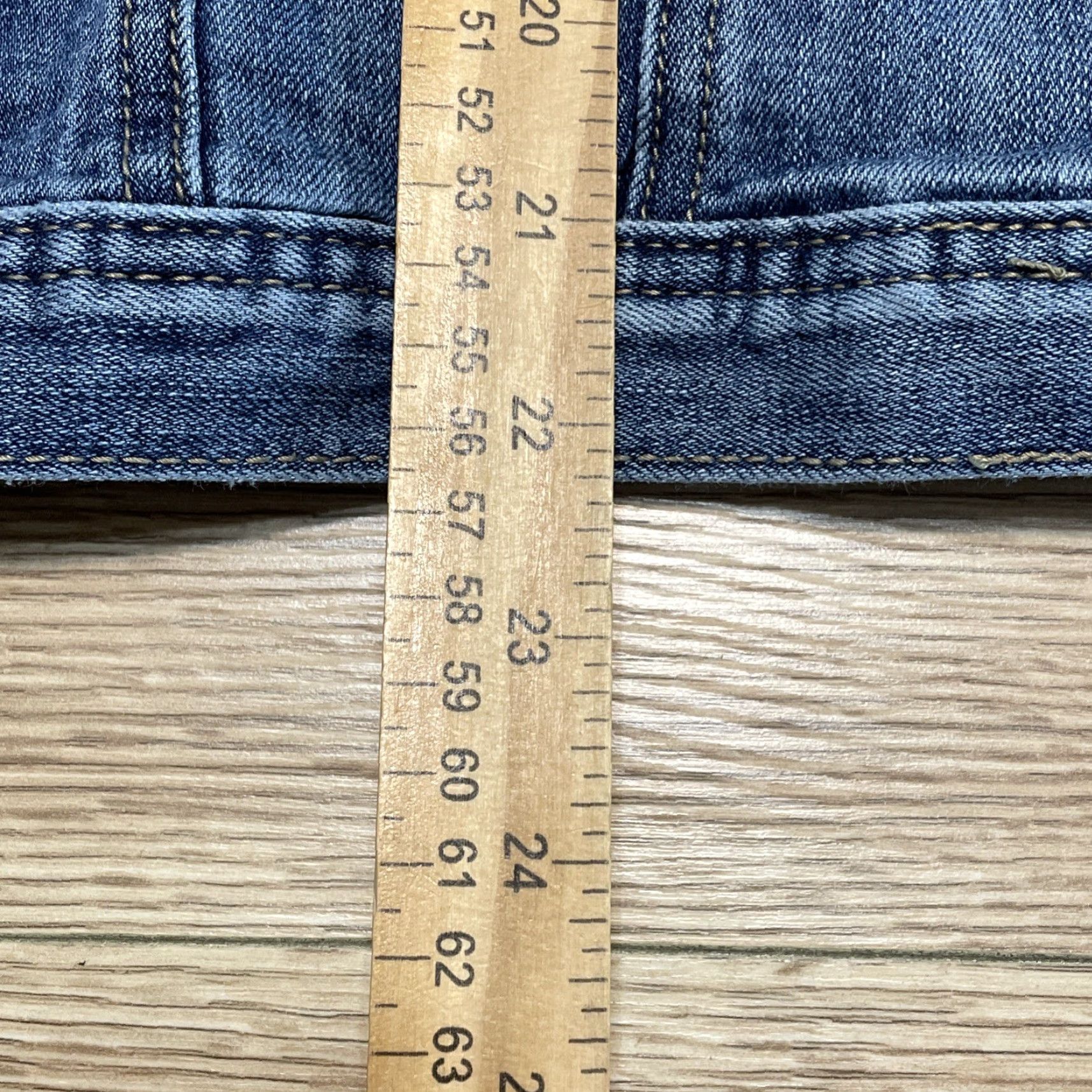 Vintage MAURICES Women's Denim Jacket Size 3 Blue Cotton Blend Regular Size XS / US 0-2 / IT 36-38 - 5 Thumbnail