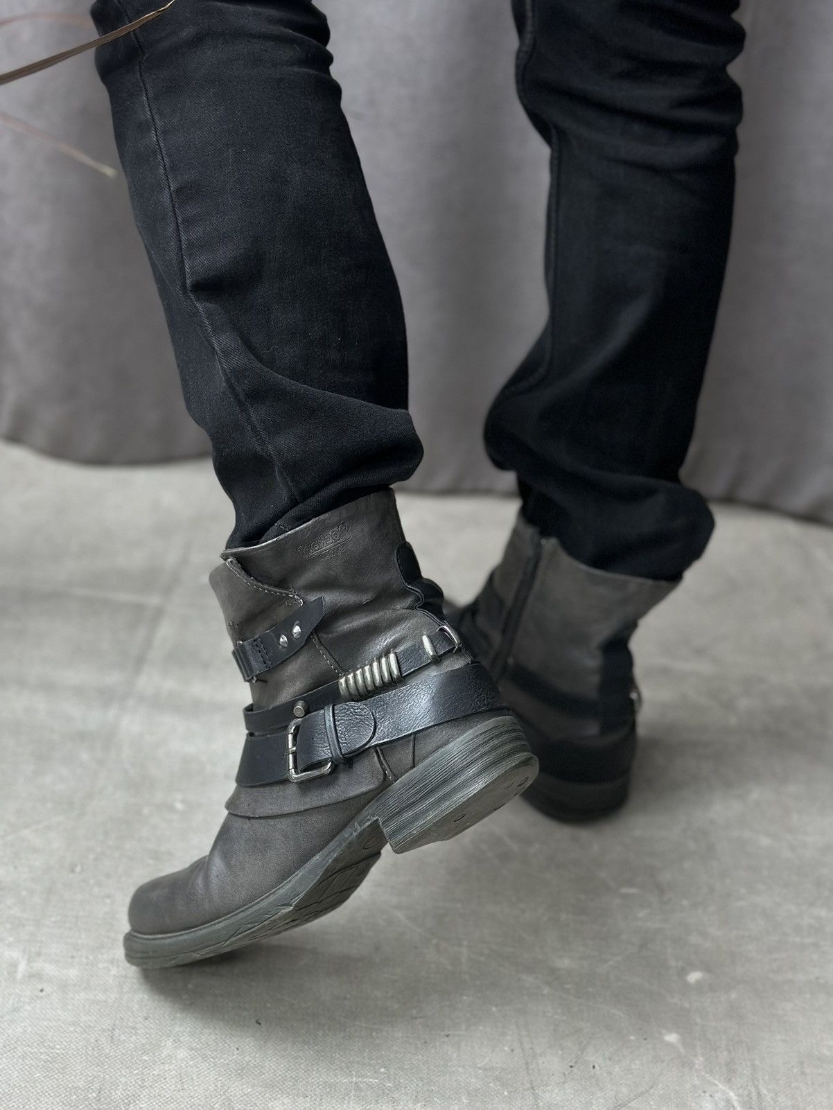 If Six Was Nine Vintage Hysteric Glamour Leather Boots AS 98 Rick Owens Size US 8 / IT 38 - 6 Thumbnail