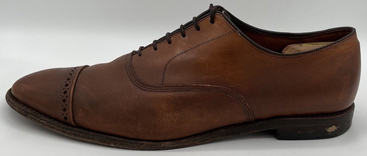Allen Edmonds Allen Edmonds "FIFTH AVENUE" Leather Cap-Toe Oxfords Sz 14B Size US 14 / EU 47 - 5 Thumbnail