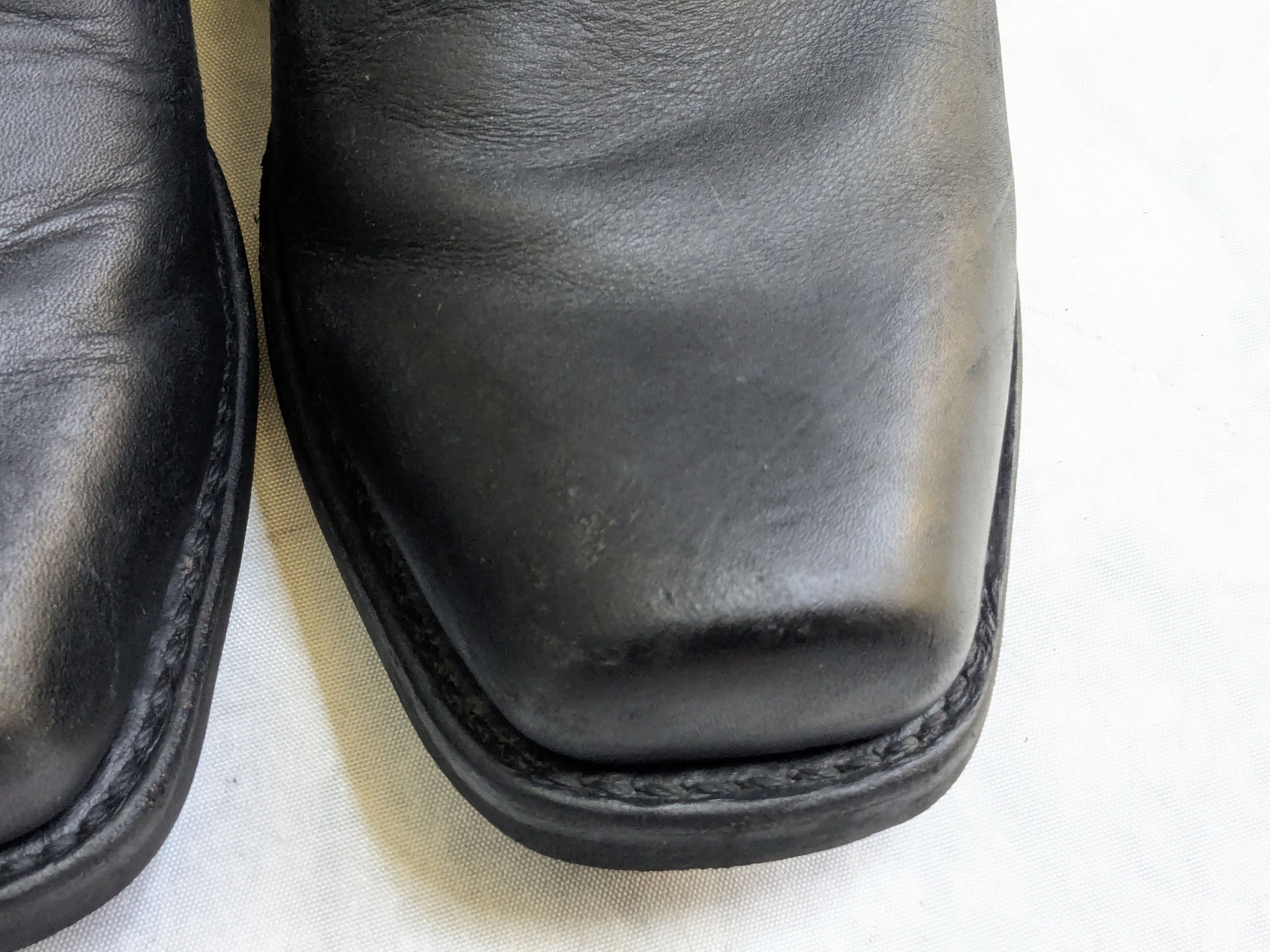 Frye Frye Harness Boots Black 10.5 M Straps Leather Size US 10.5 / EU 43-44 - 6 Thumbnail