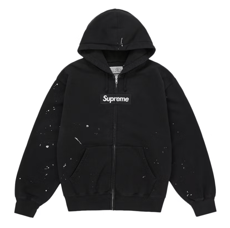 Supreme Small Box Zip Up Hooded M ブラック Small Box Zip Up Hooded Sweatshirt - Shop - Supreme