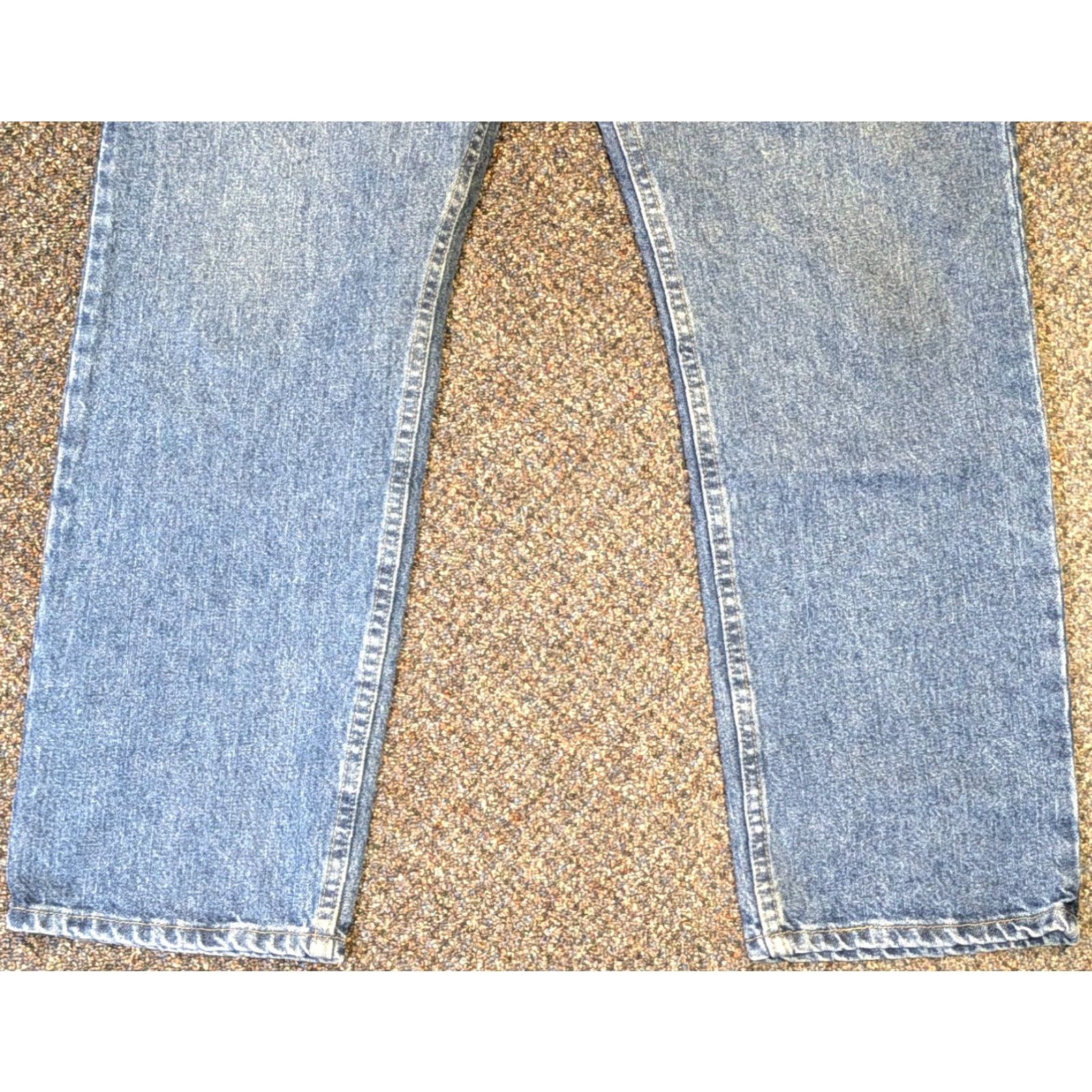 Wrangler VINTAGE Wrangler Five Star Cotton Regular Fit Denim Blue Jeans Mens 96501DS 36x29 Size US 36 / EU 52 - 3 Thumbnail
