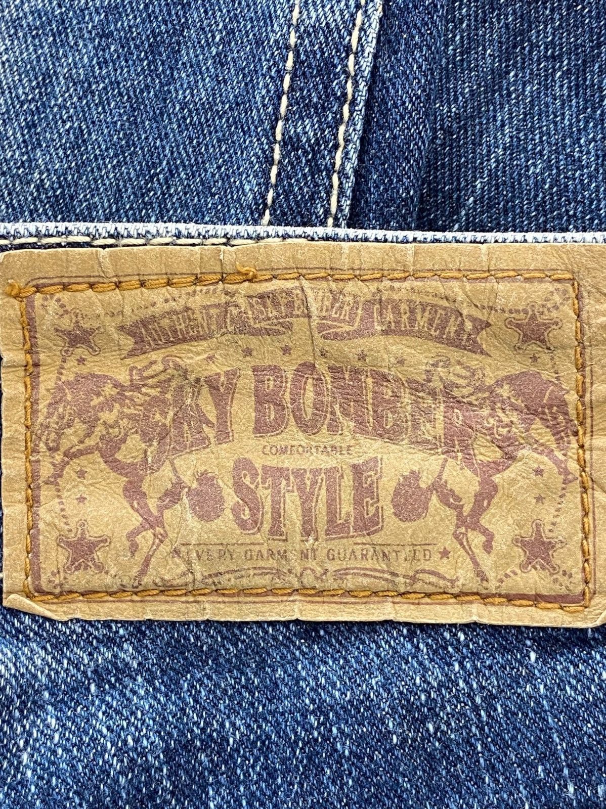 Japanese Brand Japanese Brand Light Blue Ripped Style Straight Leg Jean Size US 32 / EU 48 - 10 Thumbnail