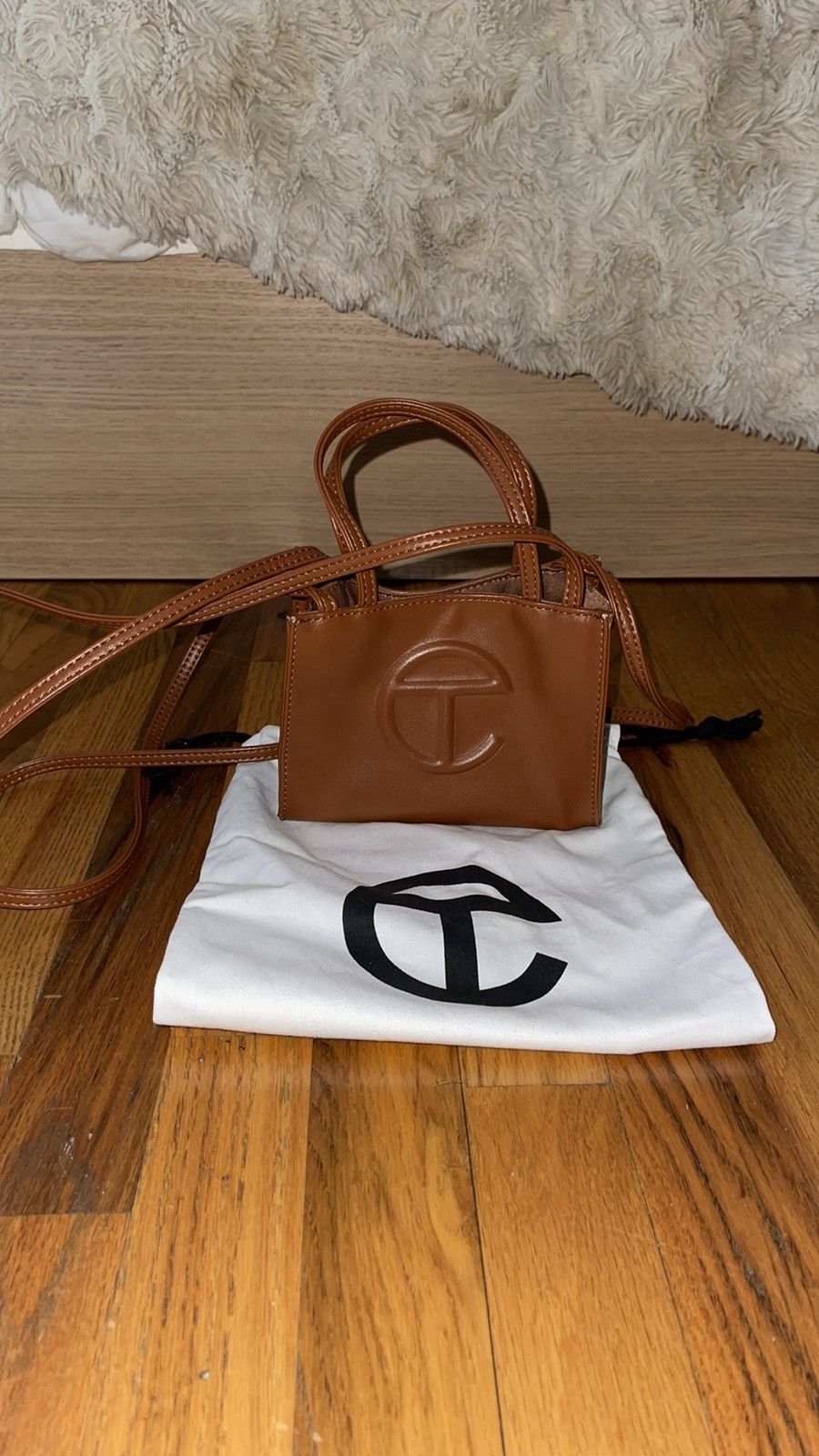 Telfar Telfar Small Tan Shopping Bag Size ONE SIZE - 2 Thumbnail