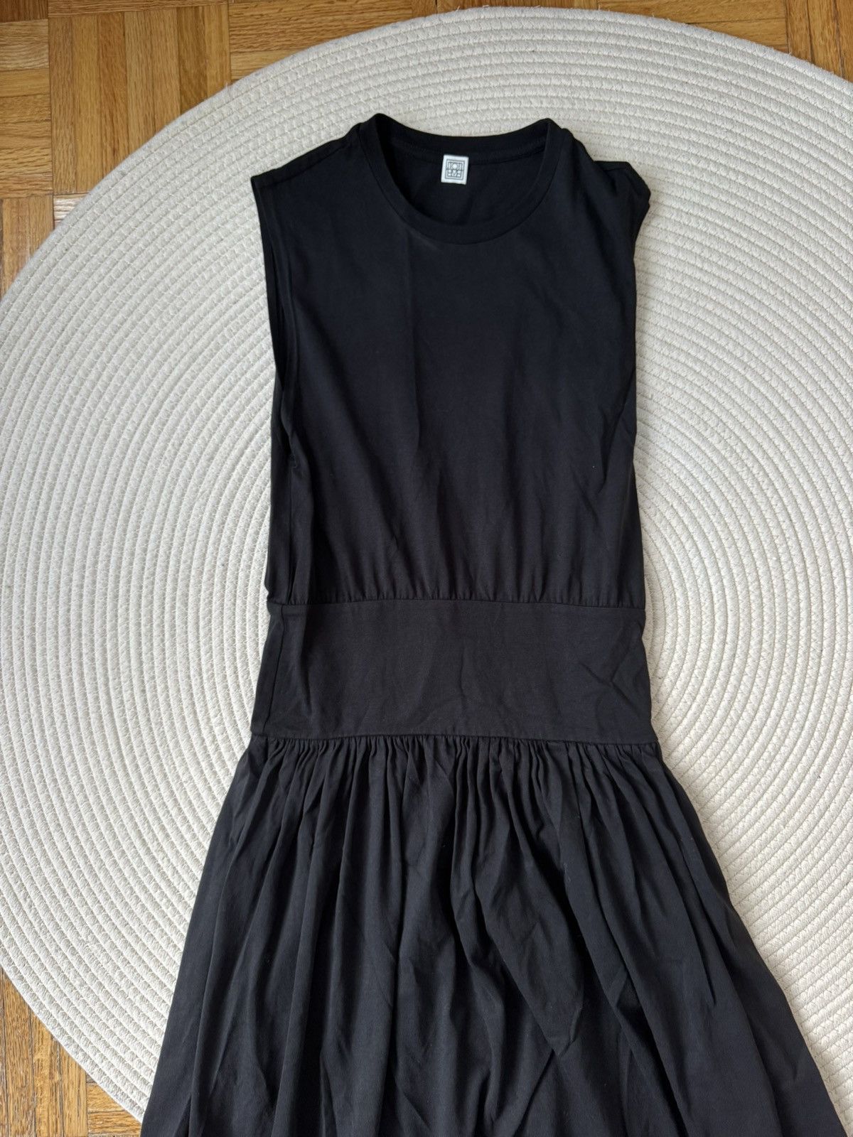 Toteme Toteme black sleeveless midi dress size XXS Size XXS / US 00 / IT 34 - 5 Thumbnail