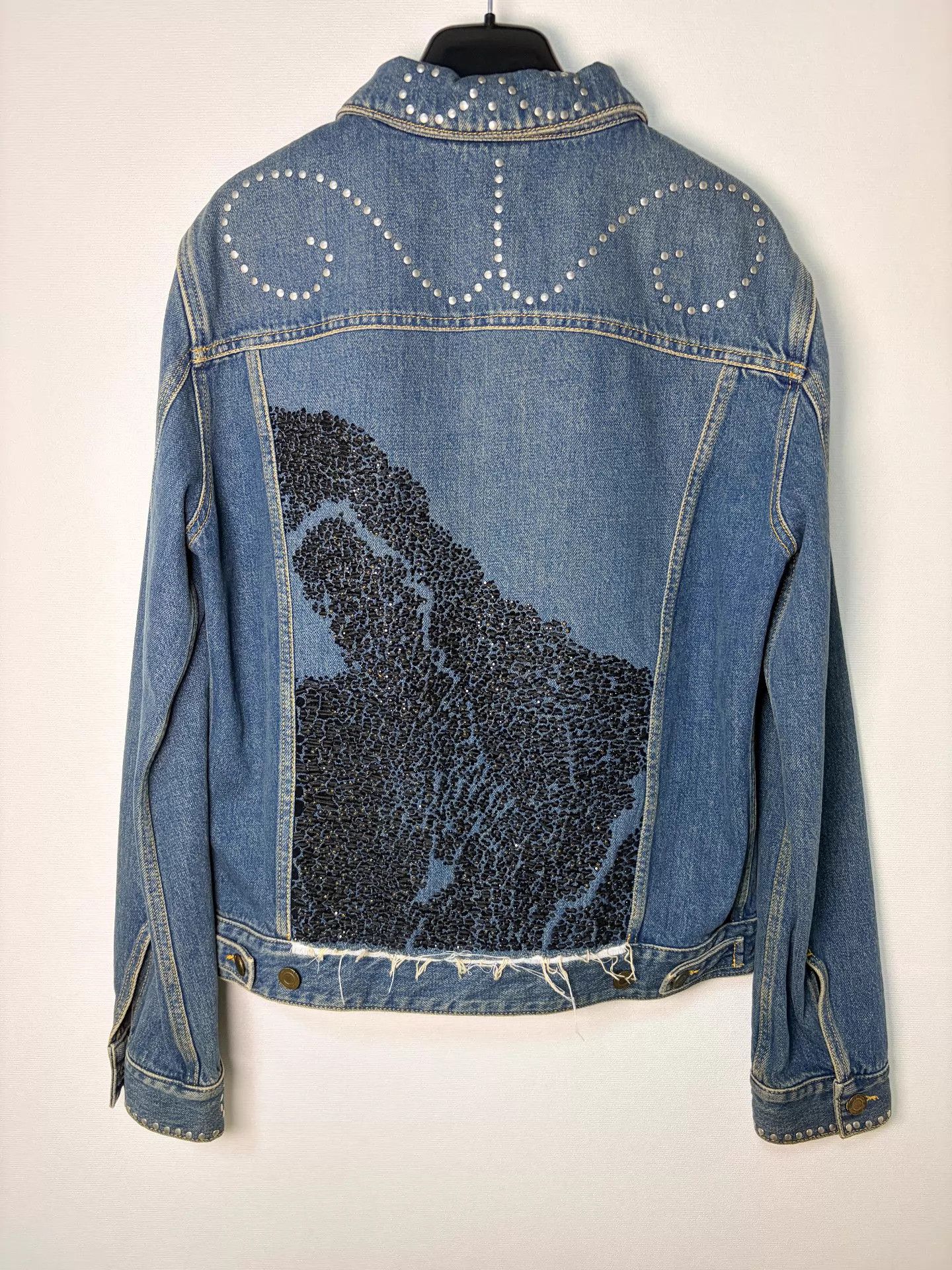 Hedi Slimane × Saint Laurent Paris STEAL!! Distressed Hedi Slimane