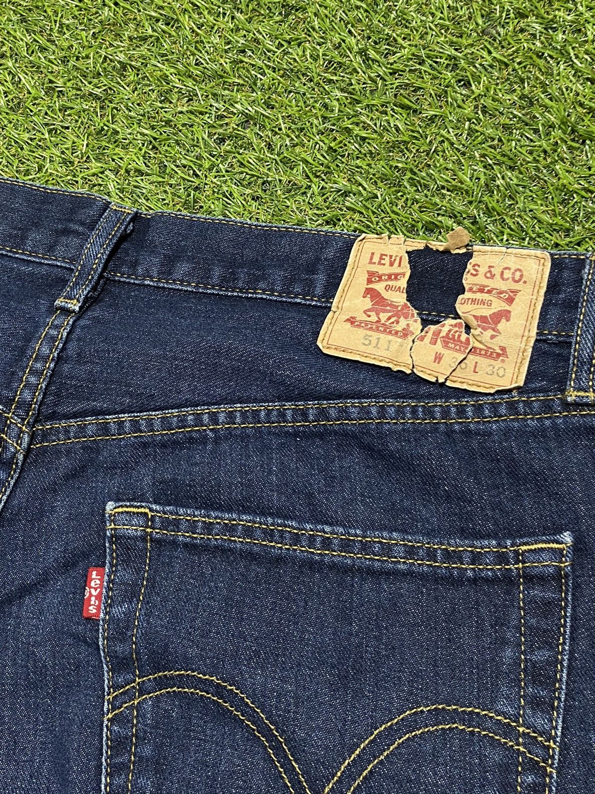 Levi's Vintage 90s Levi’s 511 denim jeans streetwear size 36x30 Size US 36 / EU 52 - 5 Thumbnail
