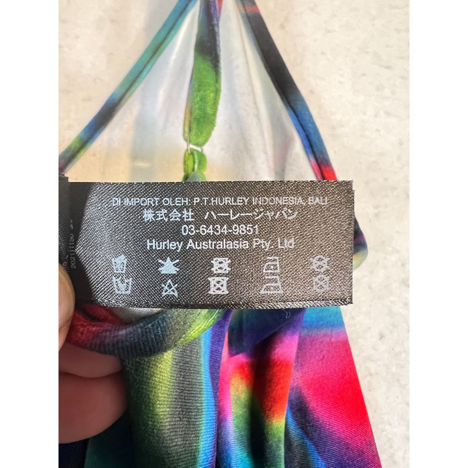 Hurley Hurley Nebula Mini-Dress Woman's M Tye Dye Adjustable Straps Size M / US 6-8 / IT 42-44 - 14 Thumbnail