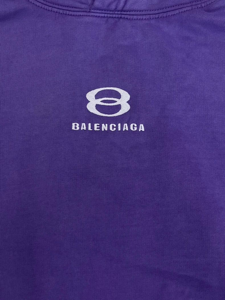 Balenciaga Balenciaga Alphabet hooded pullover casual sweatshirt Size M / US 6-8 / IT 42-44 - 3 Thumbnail